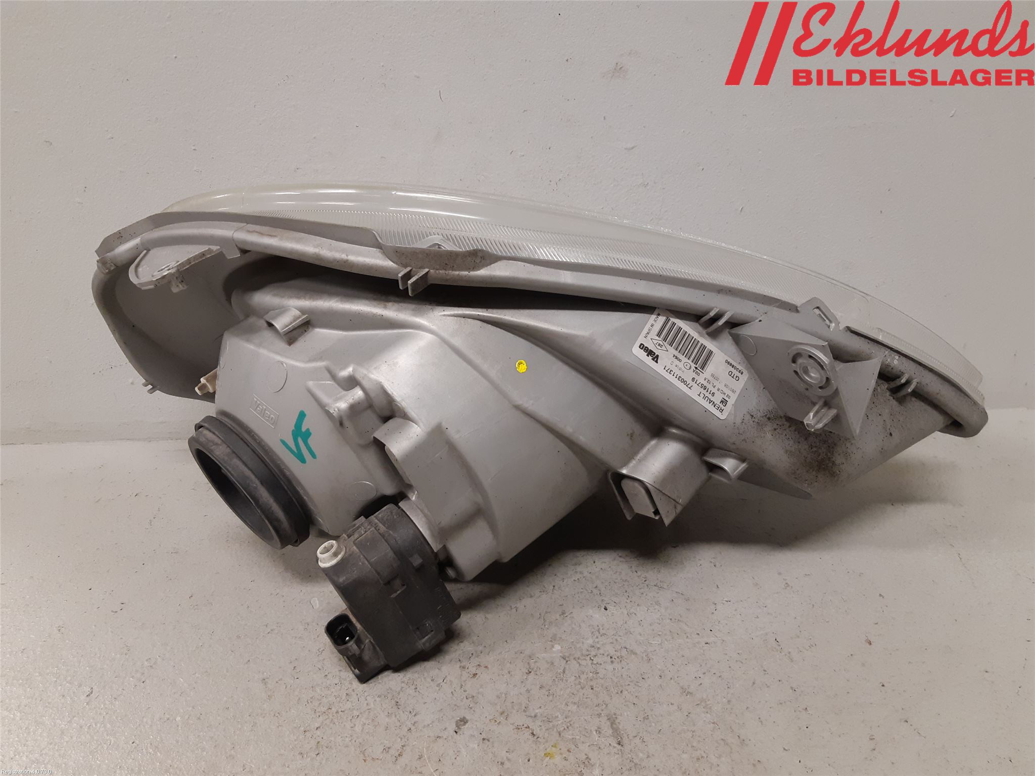 Opel VIVARO 01-14 Strålkastare Vänster