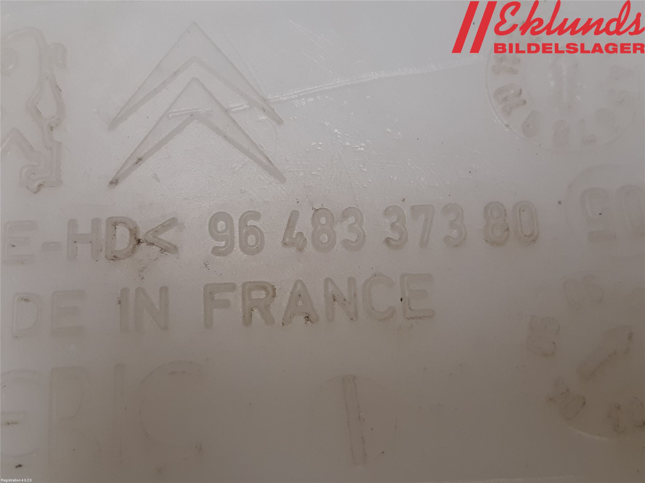 Peugeot 207 Spolartank Vindruta