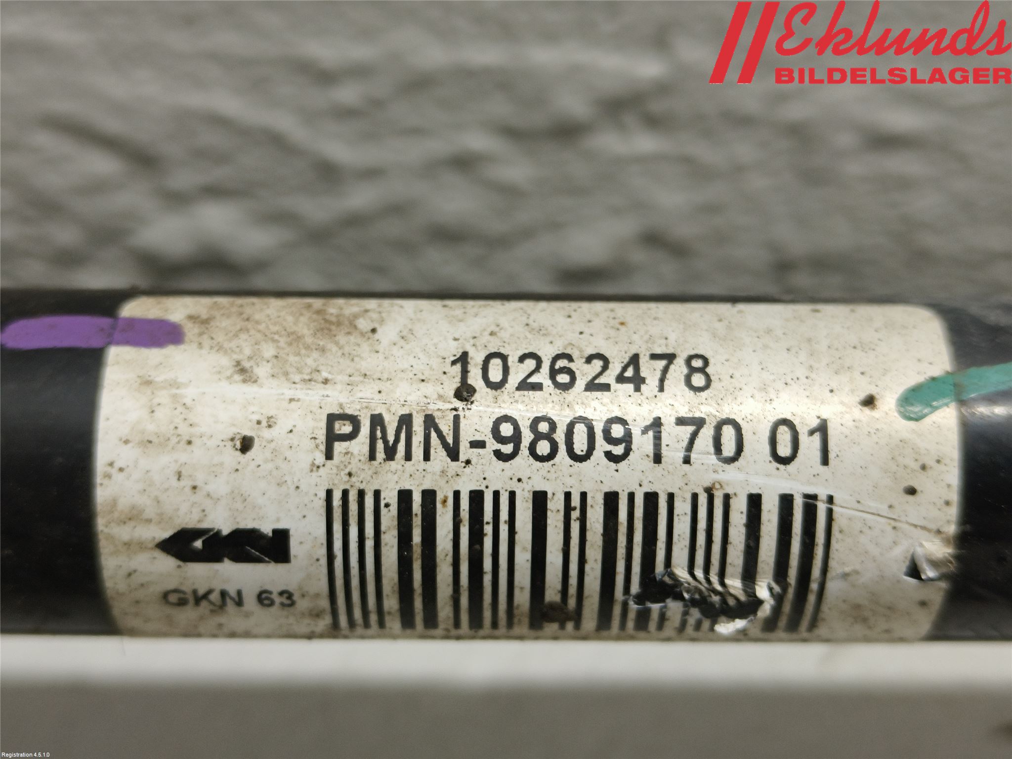 Mini COUPE R56 05-14 Drivaxel Fram Höger