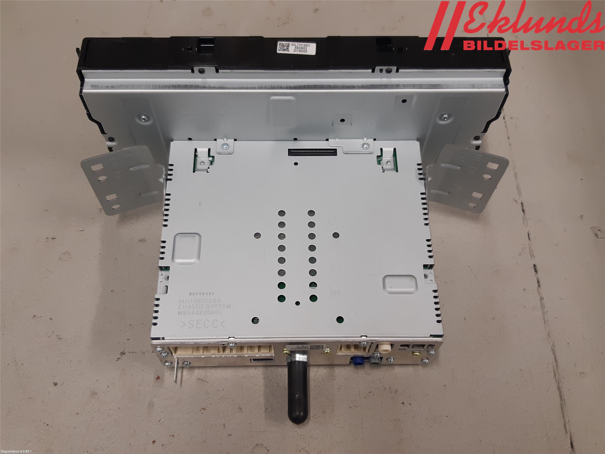 Kia NIRO (DE) 17-22 Multifunktionsdisplay