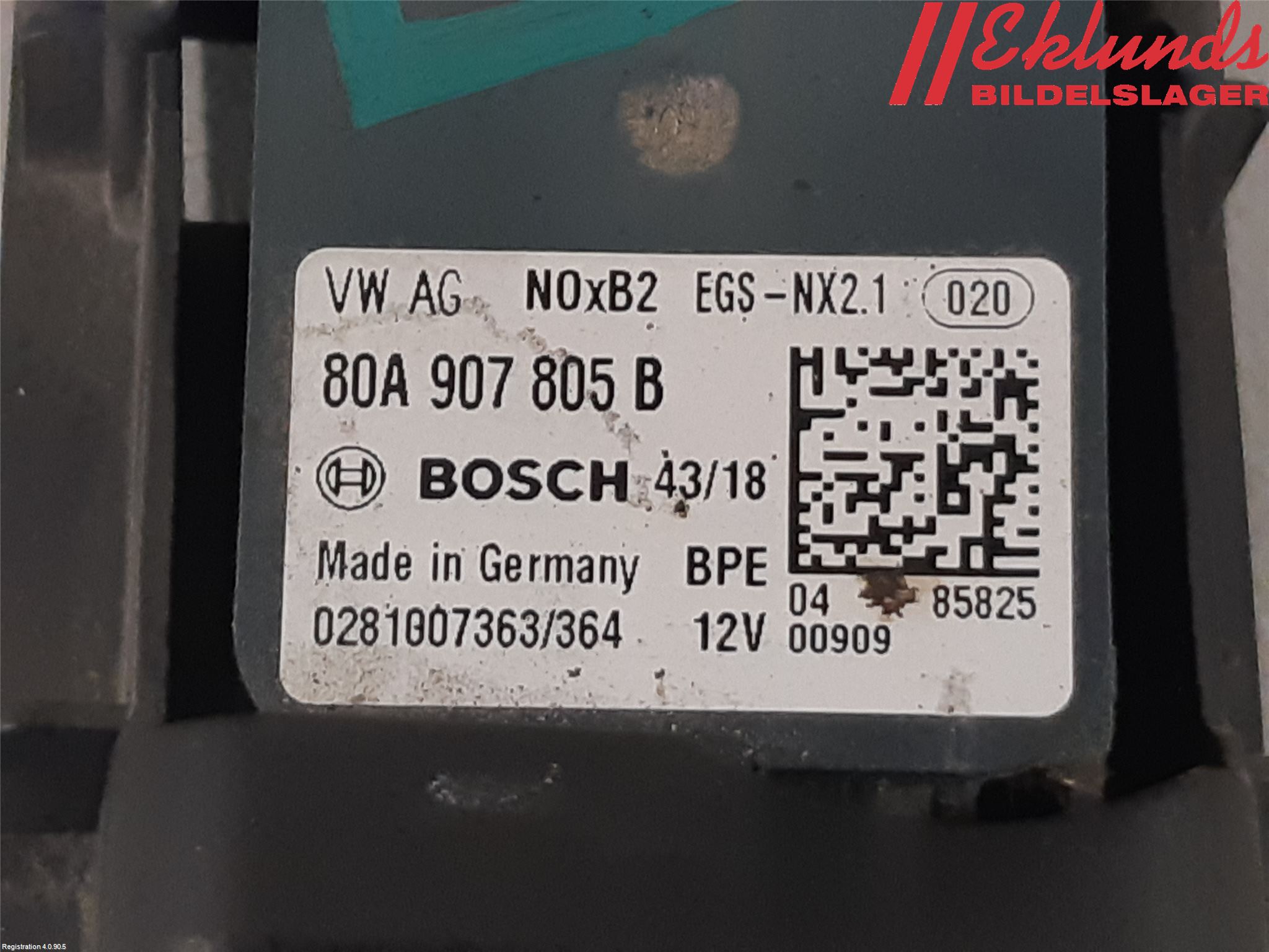 Audi A6 F2/C8 19- Injlambdasond