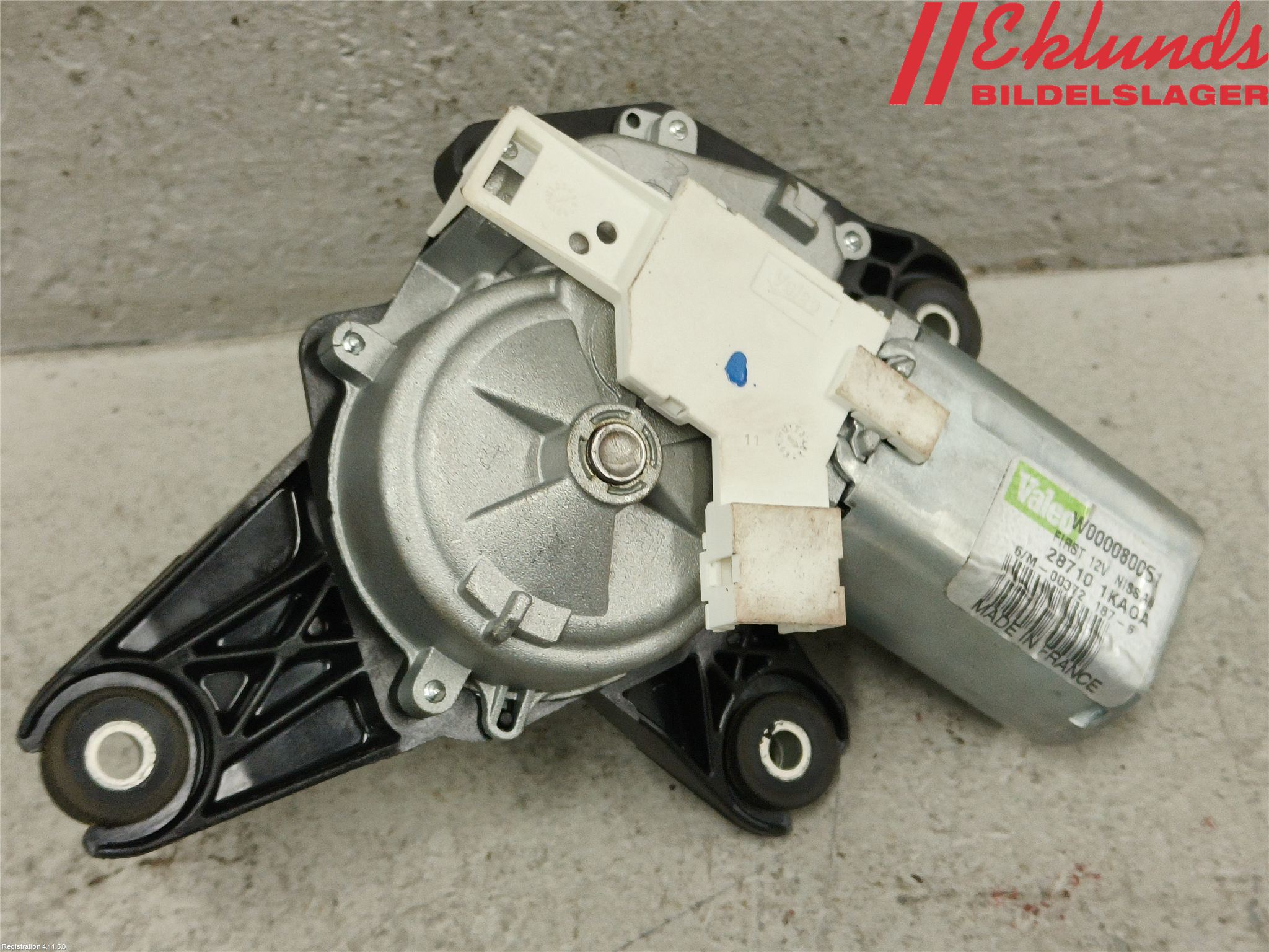 Nissan JUKE 14-19 Torkarmotor Baklucka