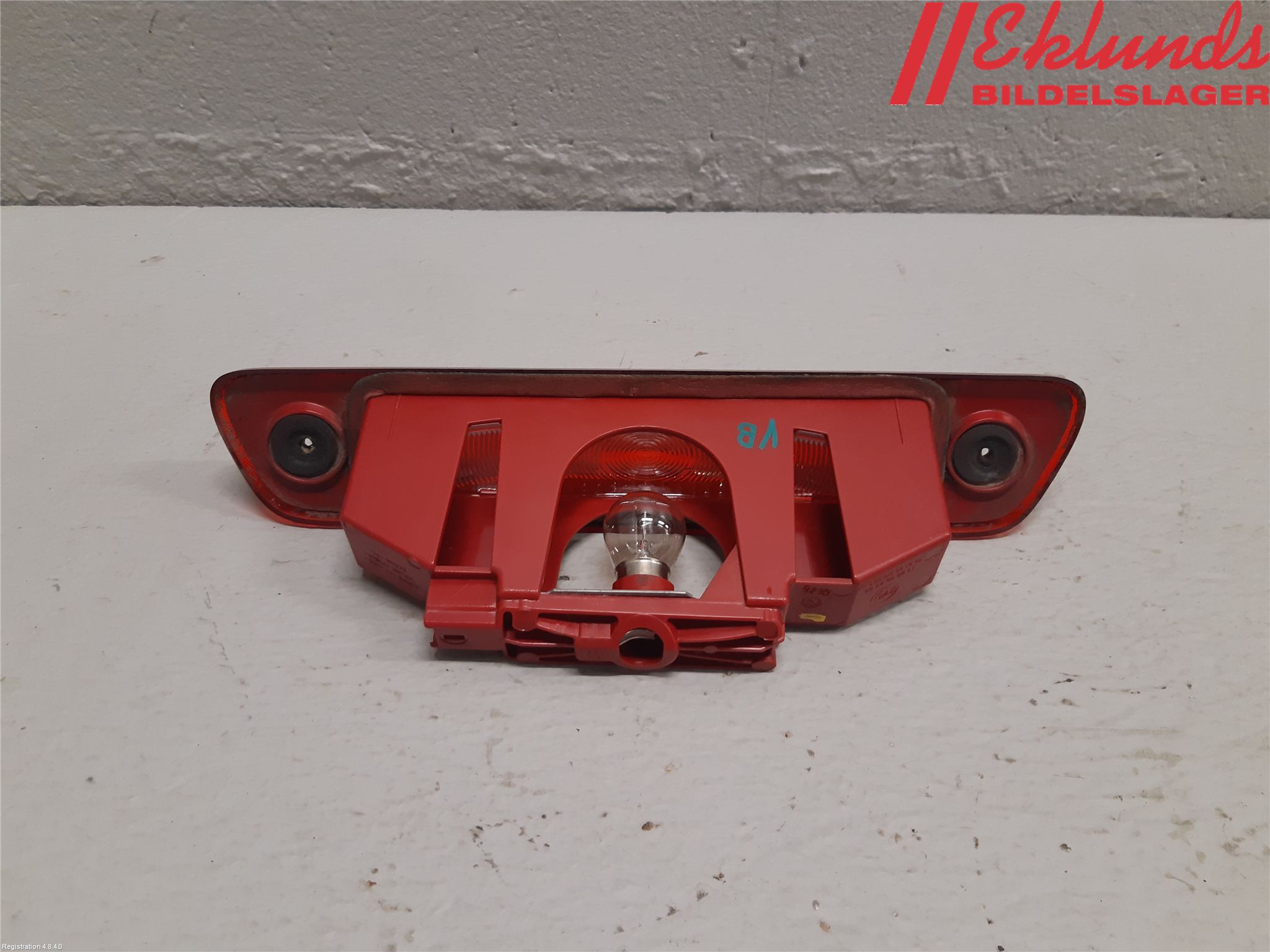 Citroen JUMPY 07-16 Bromsljus Bakruta