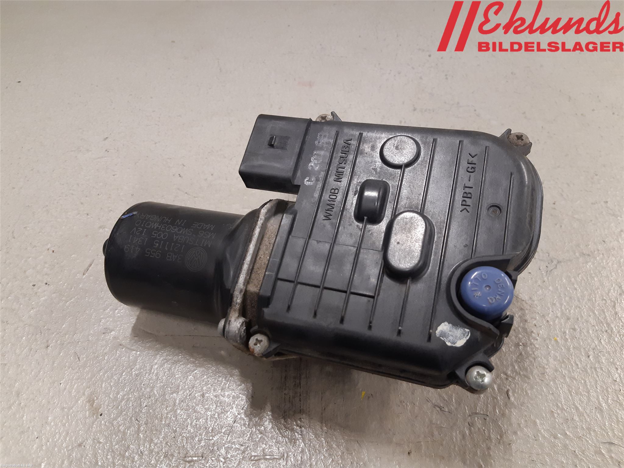 Volkswagen VW PASSAT 11-14 Torkarmotor Vindruta