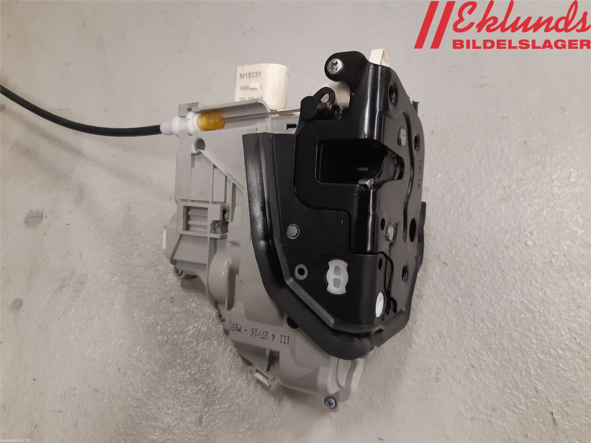 Audi A4/S4 B9 16-19 Låskista-Dörrlås