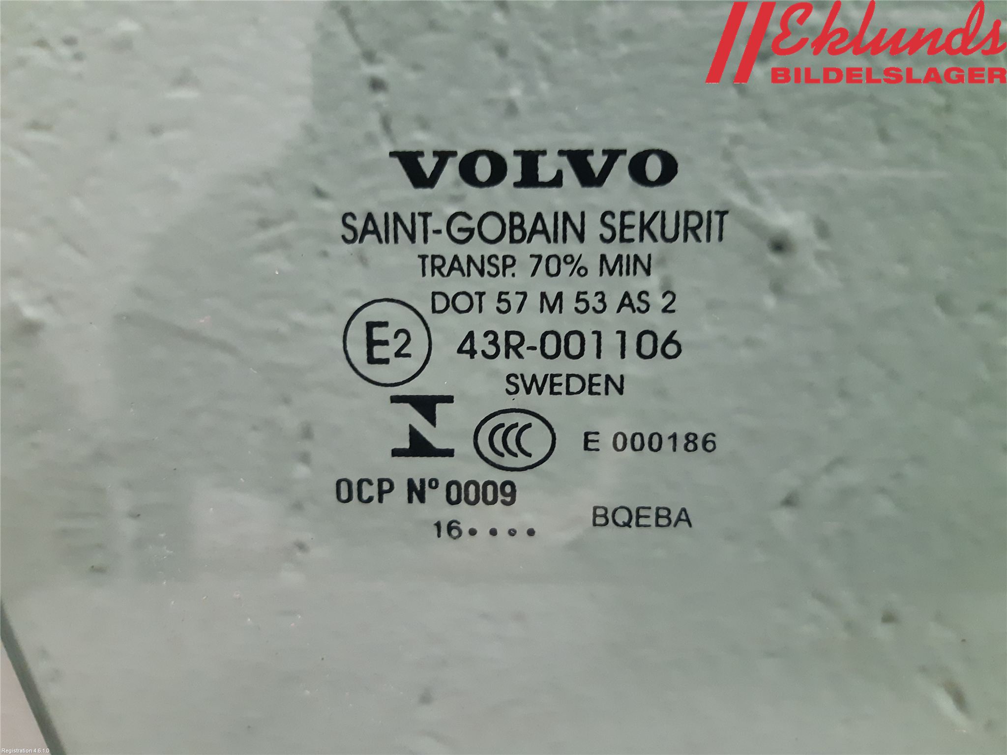 Volvo XC90/RECHARGE 16- Dörruta Fram Höger