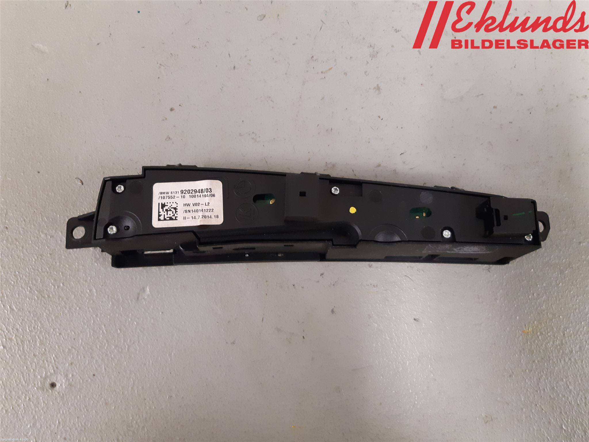 BMW 5 F10/F11/F18 09-17 Strömställare Multifunktion