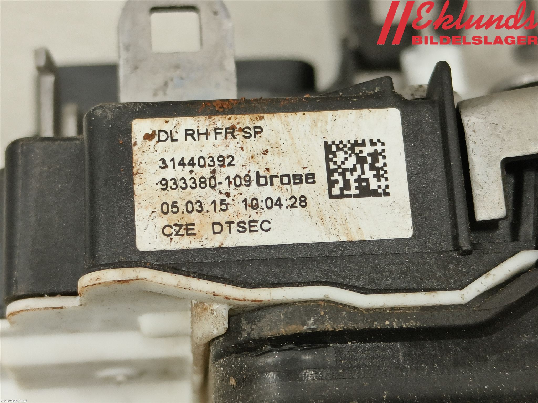 Volvo V40 12-19 Låskista-Dörrlås