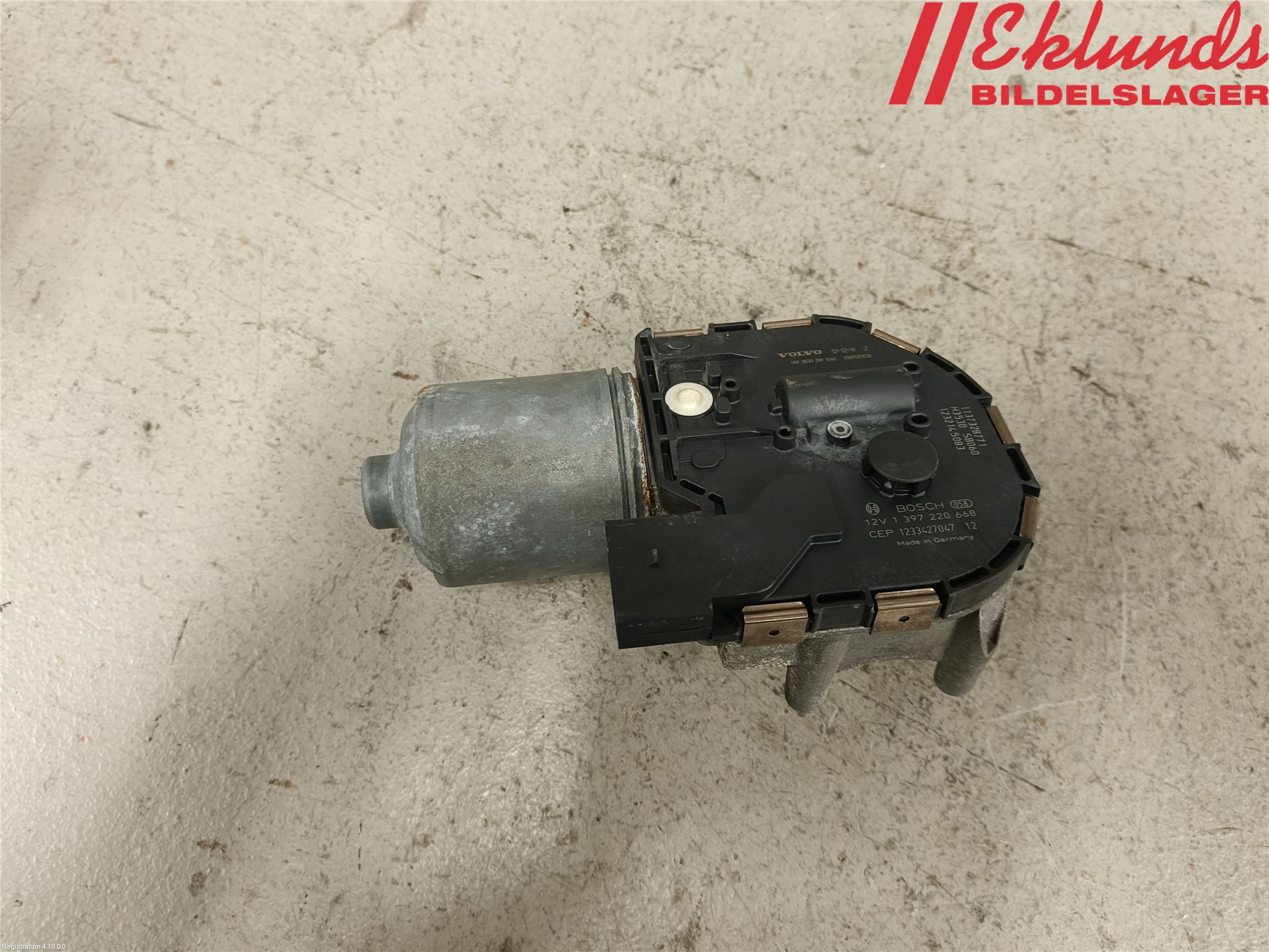 Volvo V70 08-13 Torkarmotor Vindruta
