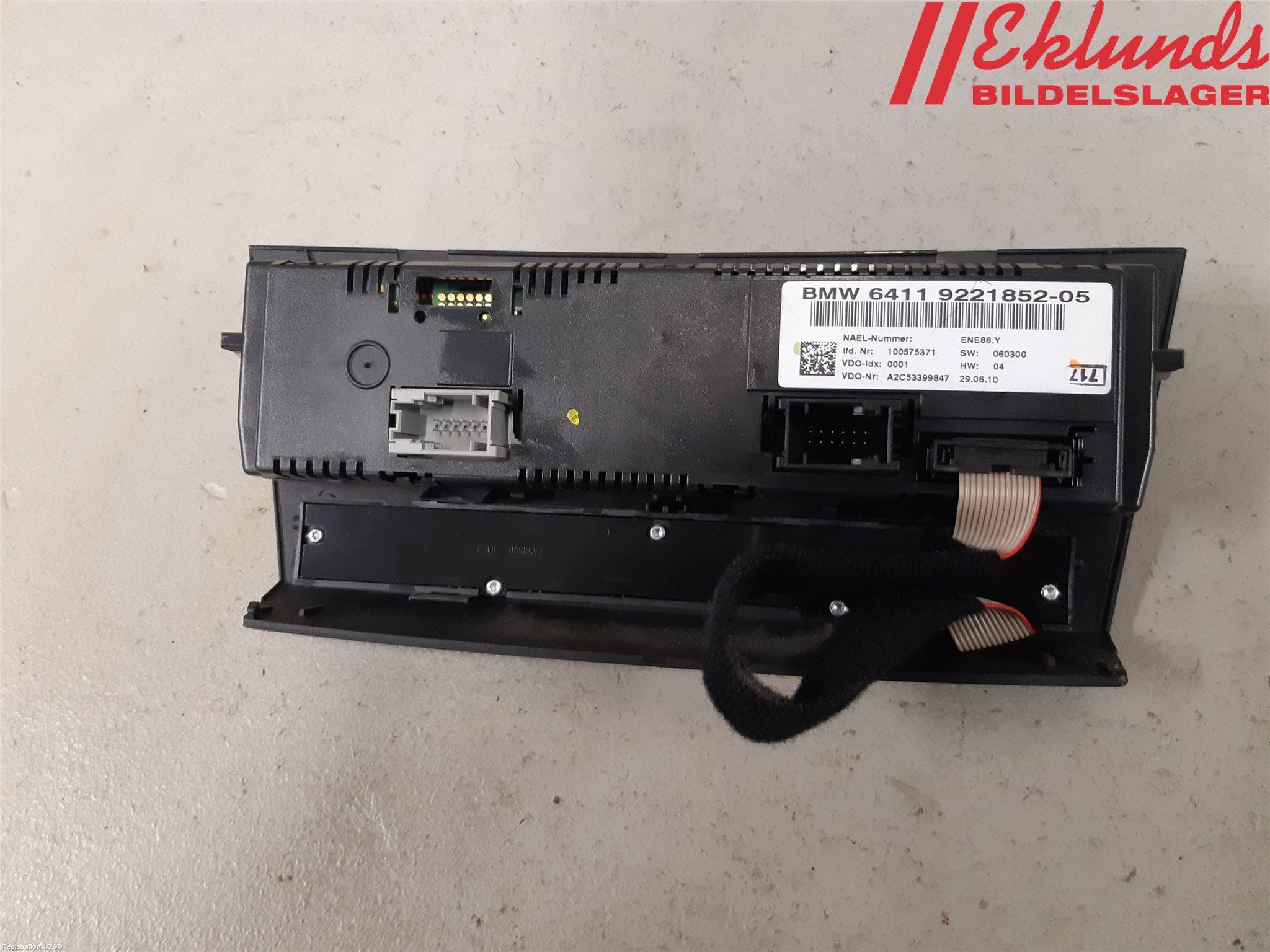 BMW 3 E90/91 SED/TOU 05-12 Ac Styrenhet Ac Manöveren