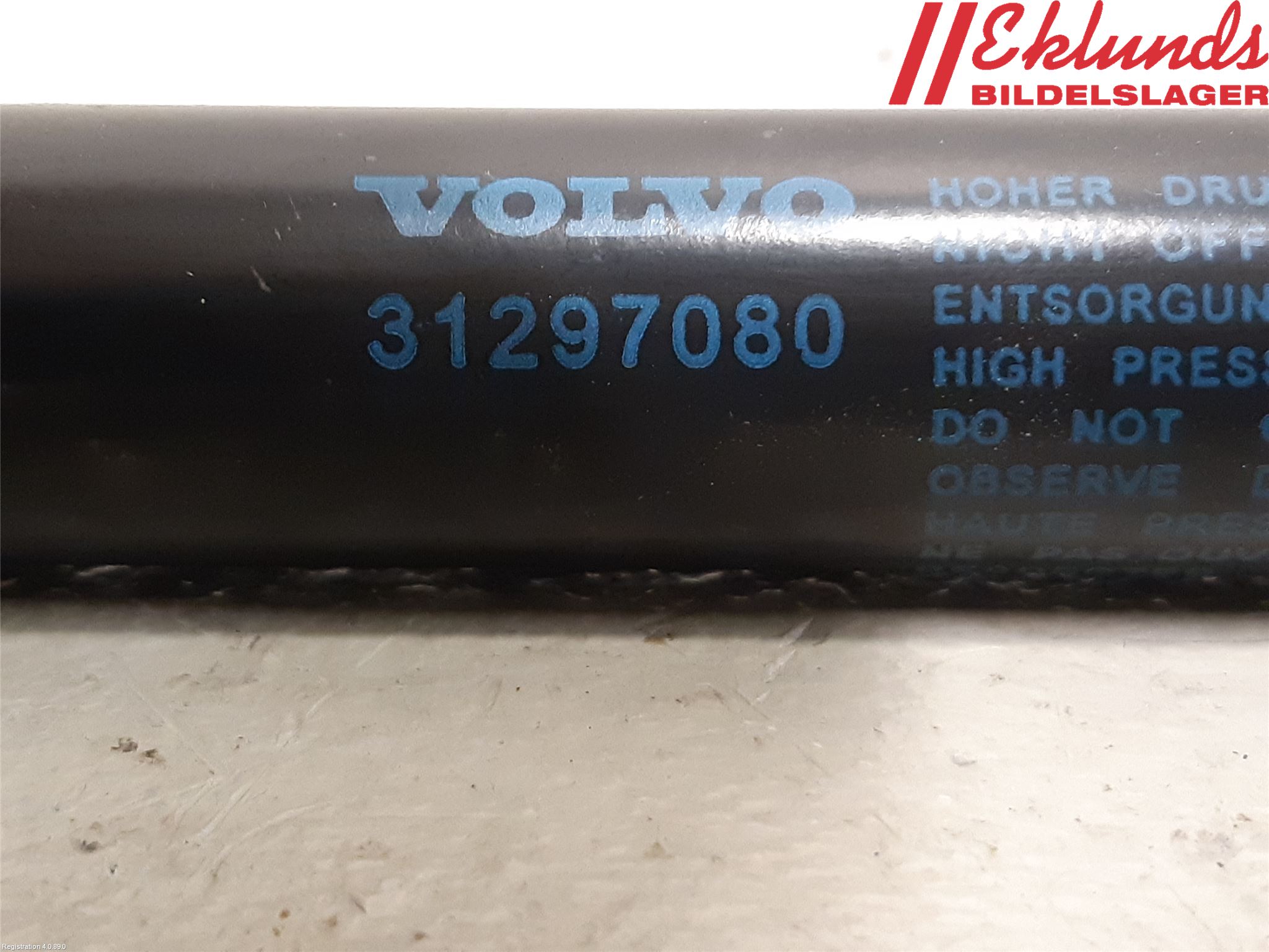 Volvo V60 11-13 Gasfjäder Baklucka