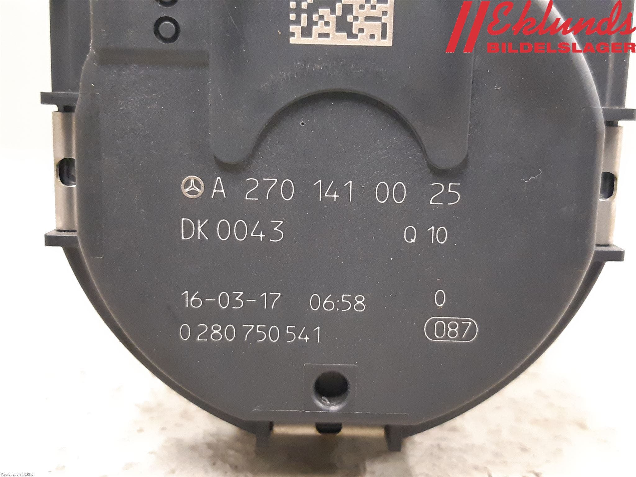 Mercedes-Benz MB A-KLASS (W176) 13-18 Injspjällhus