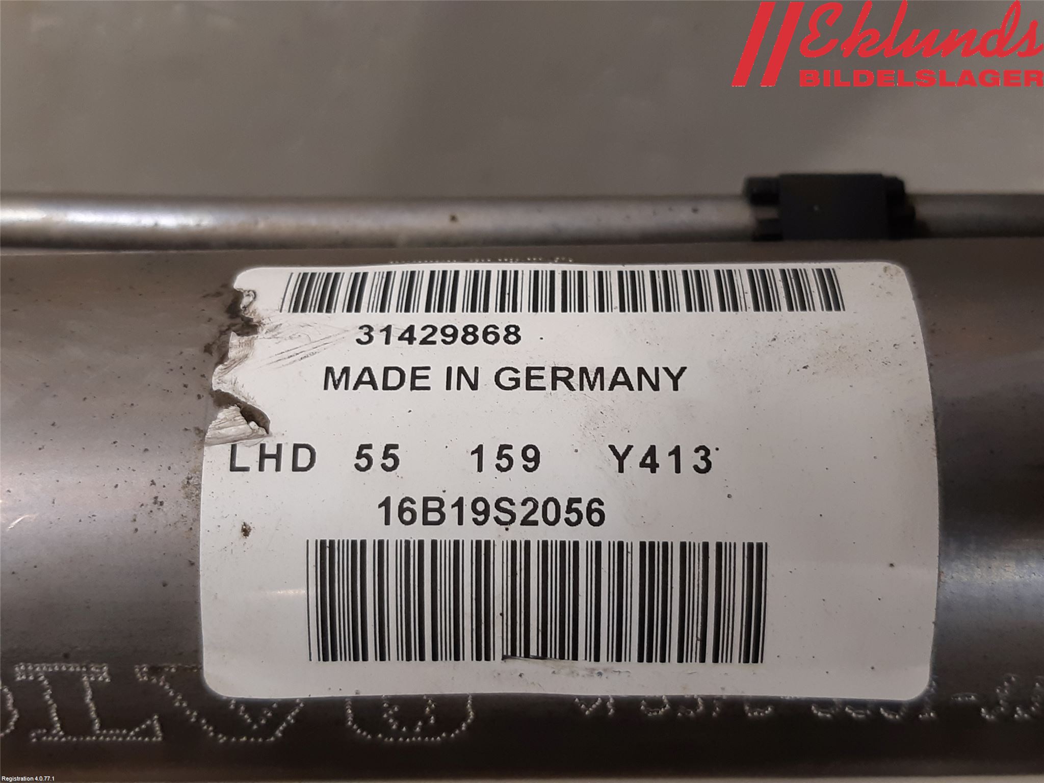 Volvo XC60 14-17 Styrväxel Servo -Snäcka