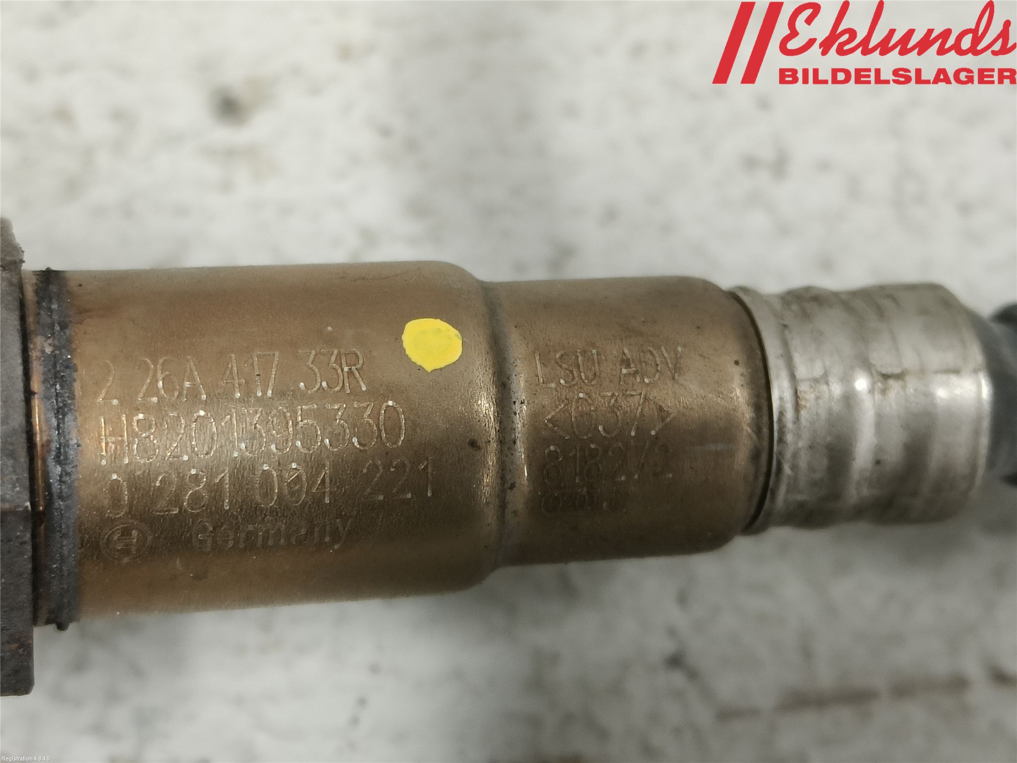 Renault CLIO IV 16-19 Injlambdasond