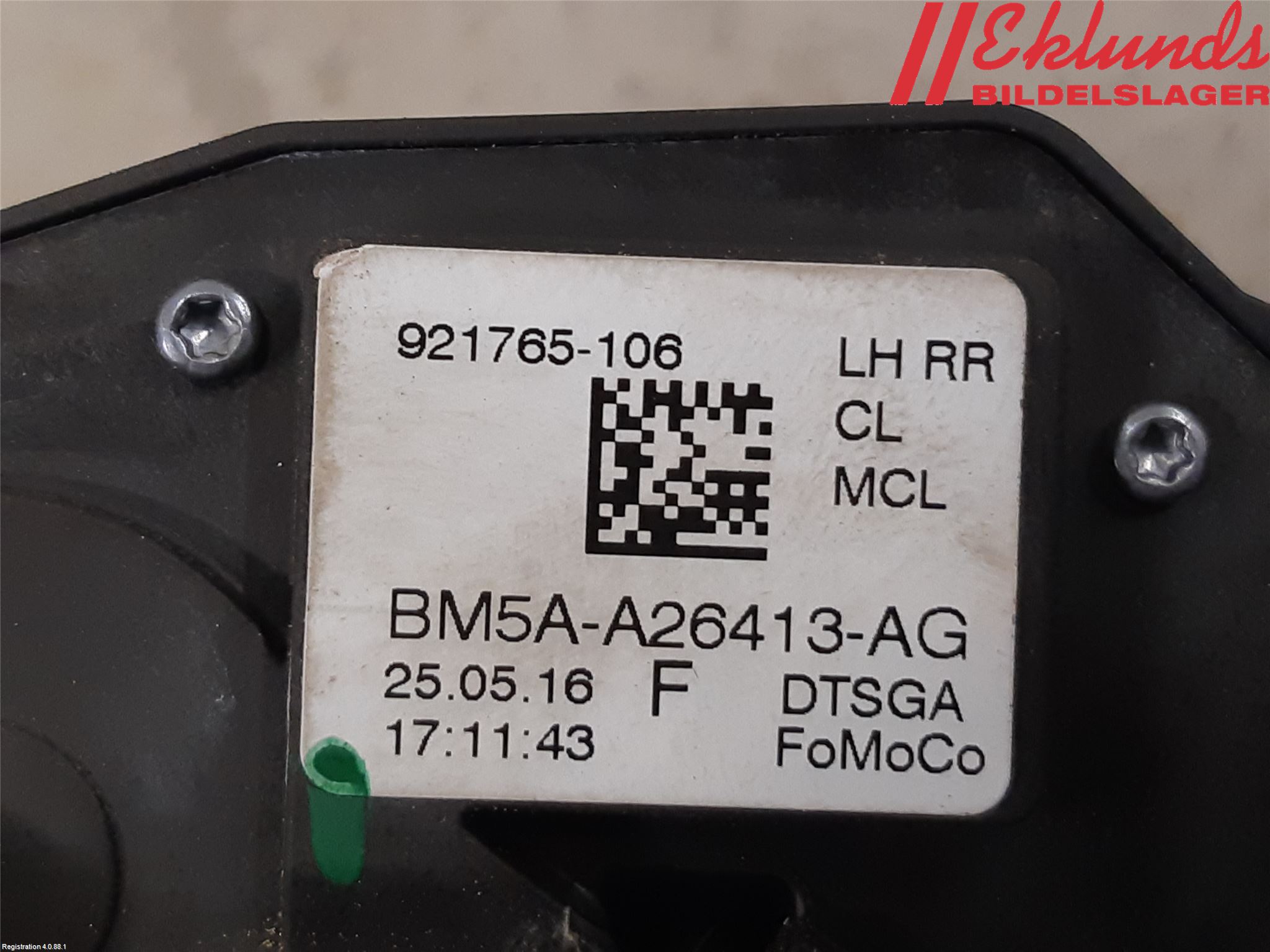 Ford FOCUS 15-18 Låskista-Dörrlås