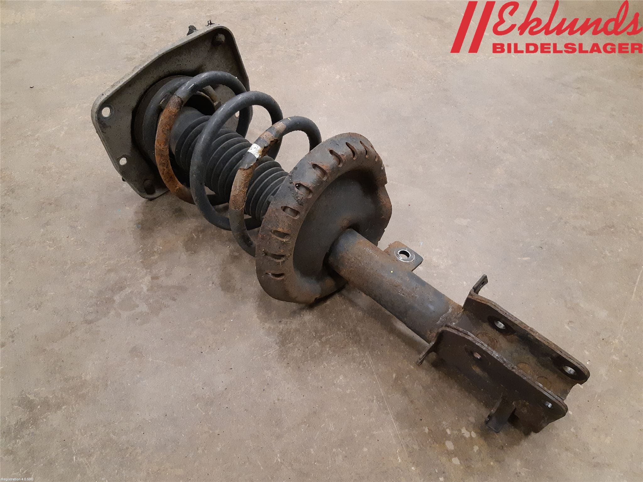 Citroen JUMPY 07-16 Fjäderben Fram Höger