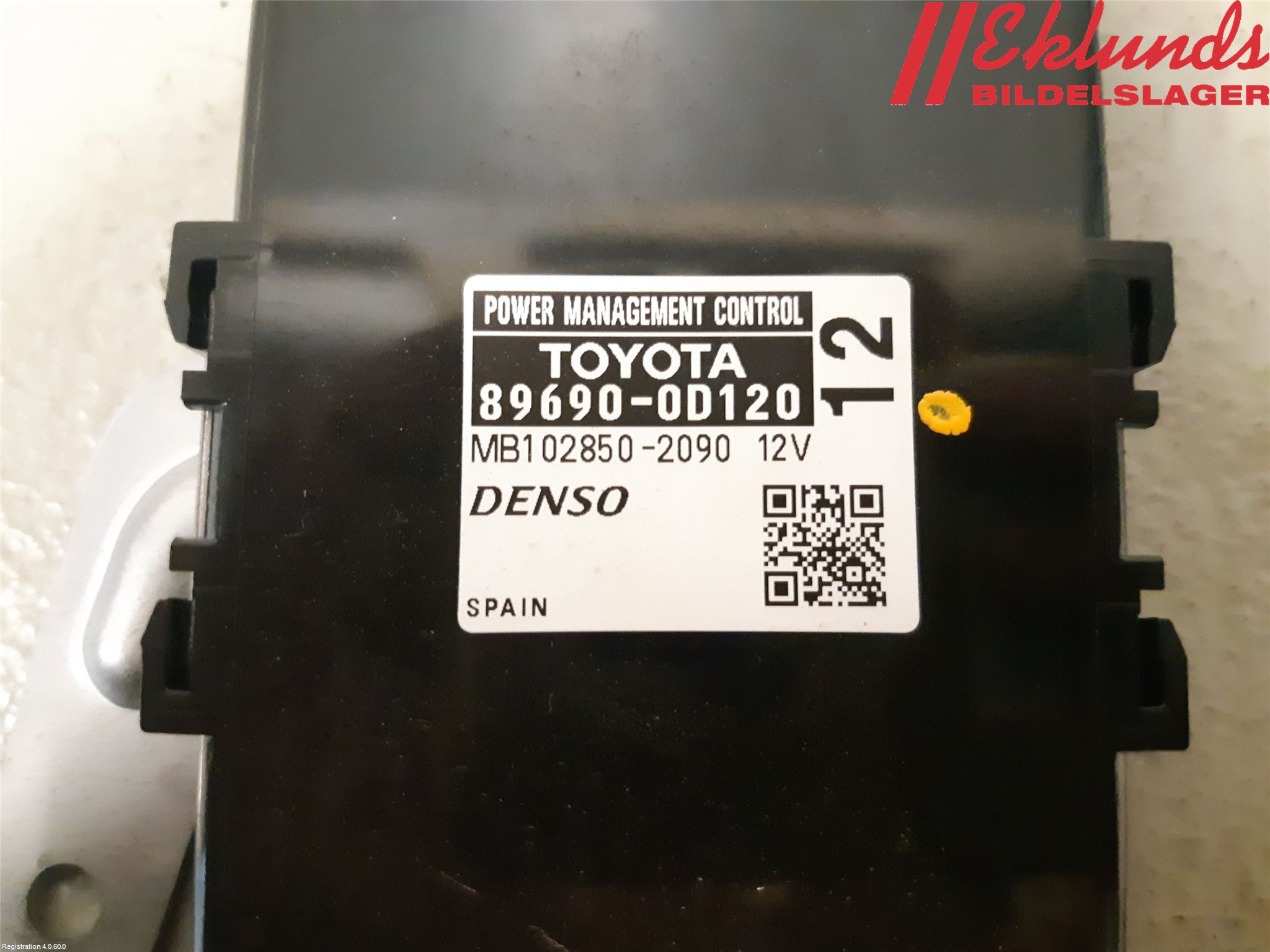 Toyota YARIS XP130 15-20 Styrenhet Övrigt