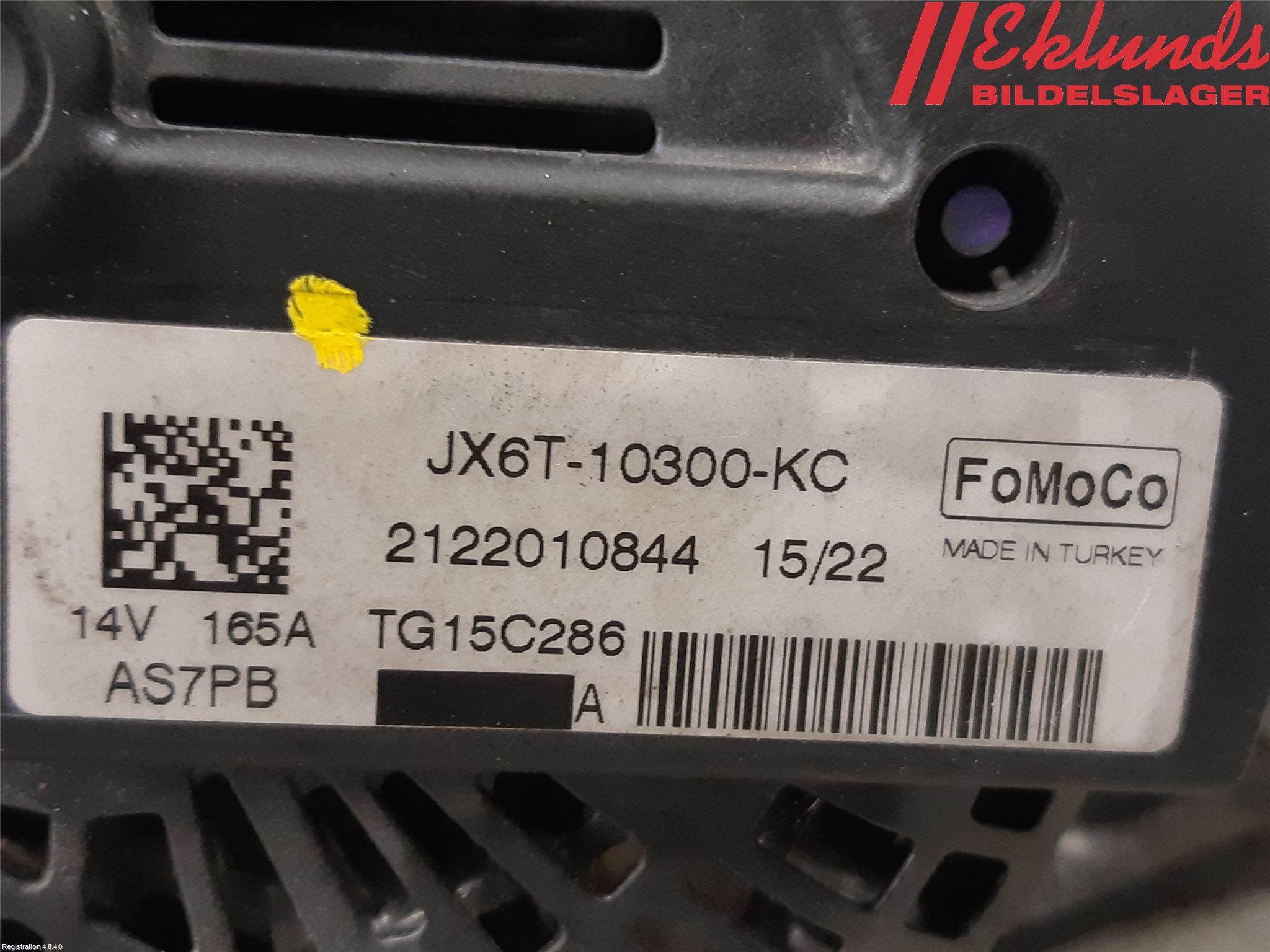 Ford TRANSIT/TOURNEO CONNECT 13-22 Generator
