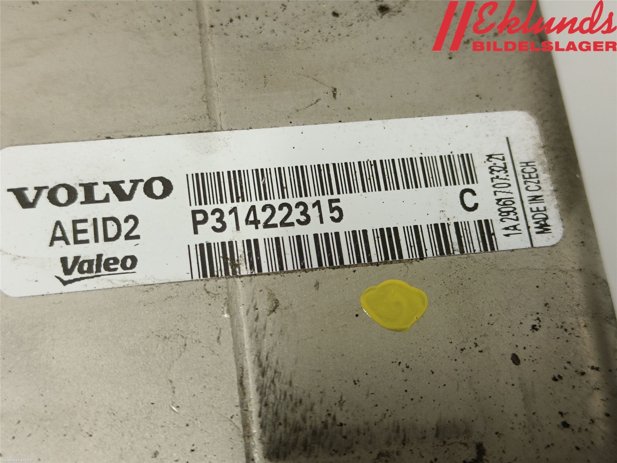 Volvo V40 12-19 Avgaskylare