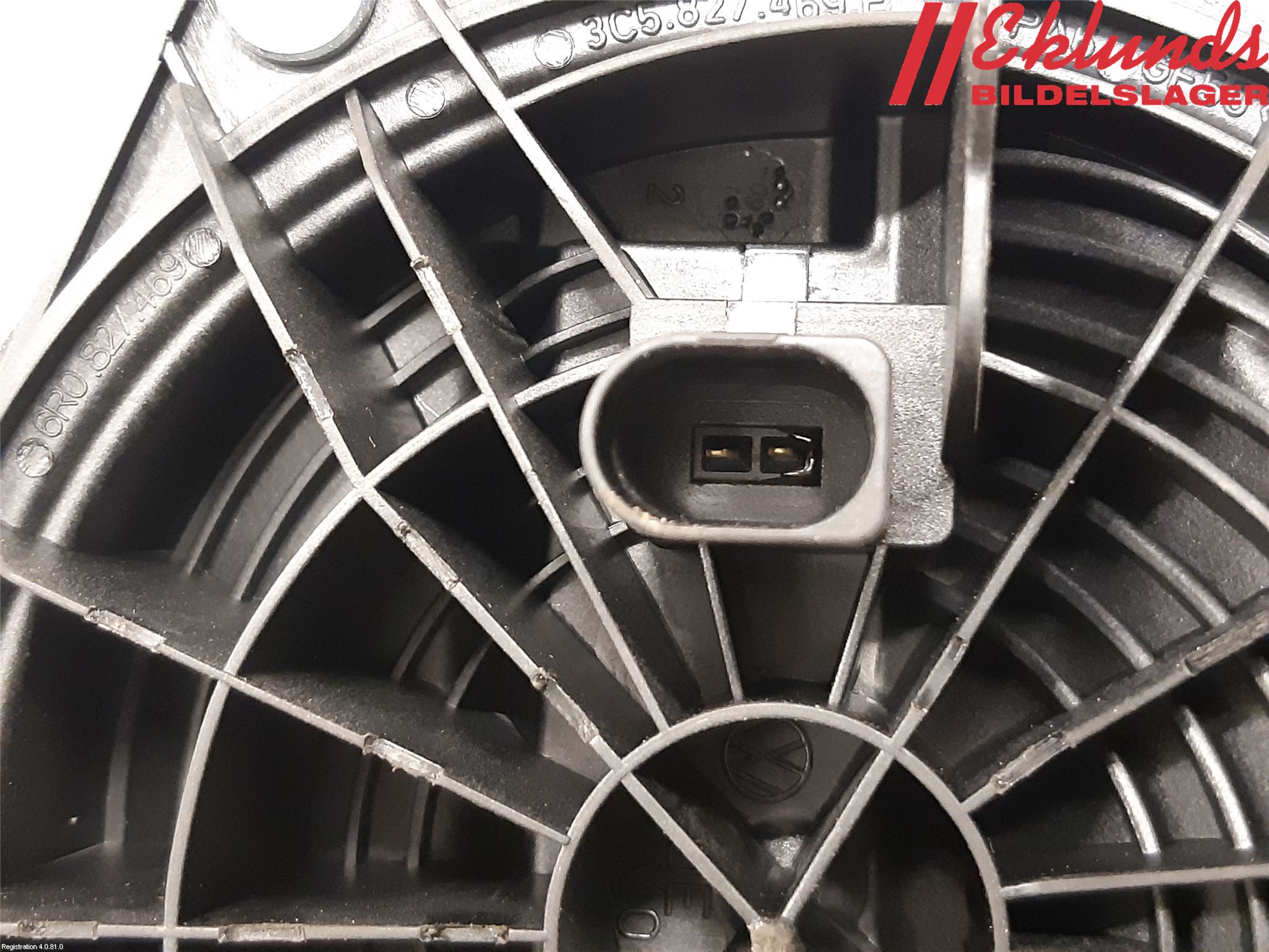 Volkswagen VW GOLF VI 09-13 Bakluckehandtag