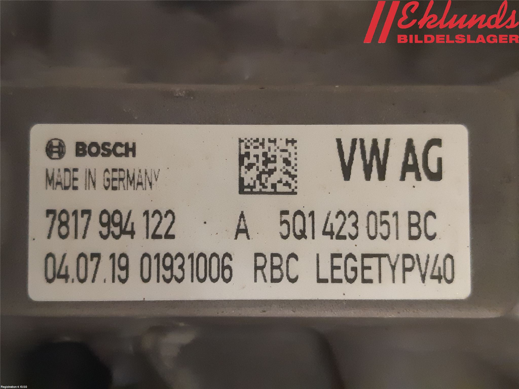 Volkswagen VW T-ROC 18- Styrväxel Servo -Snäcka