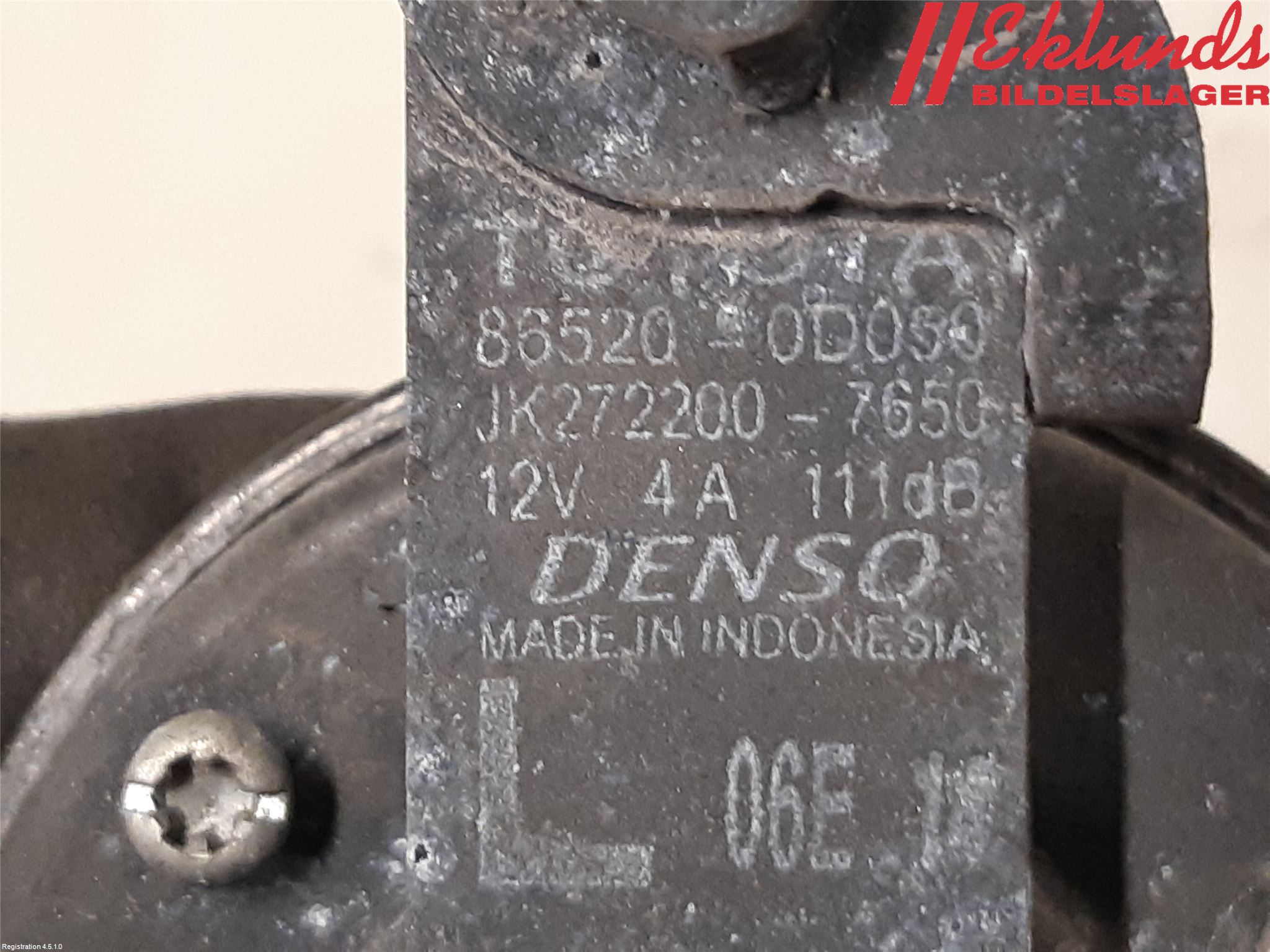 Toyota COROLLA 19- Signalhorn