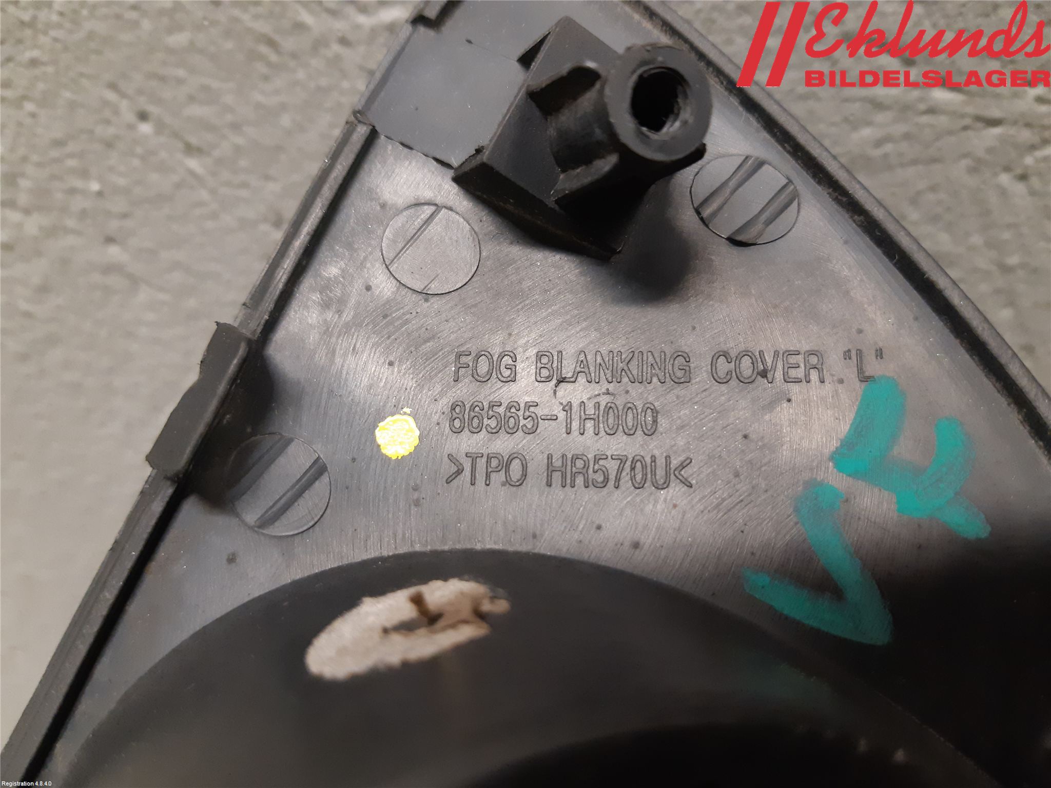 Kia CEED 06-12 Dimljussarg Fram