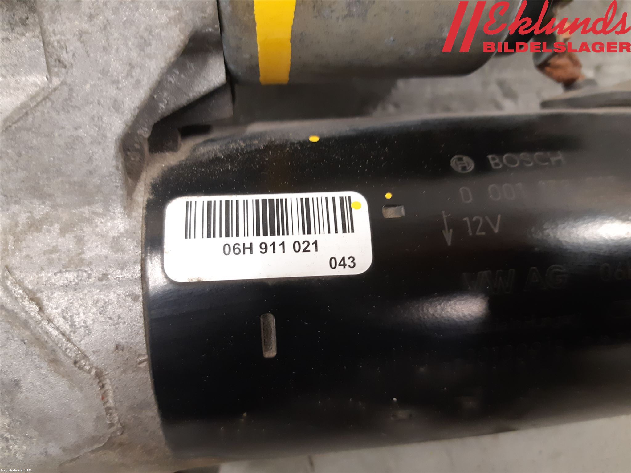 Audi A4/S4 08-11 Startmotor