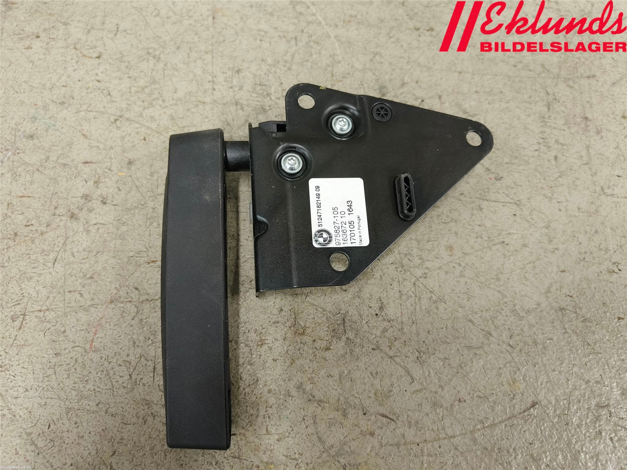 BMW X5 F15 13-18 Bakluckehandtag Inre