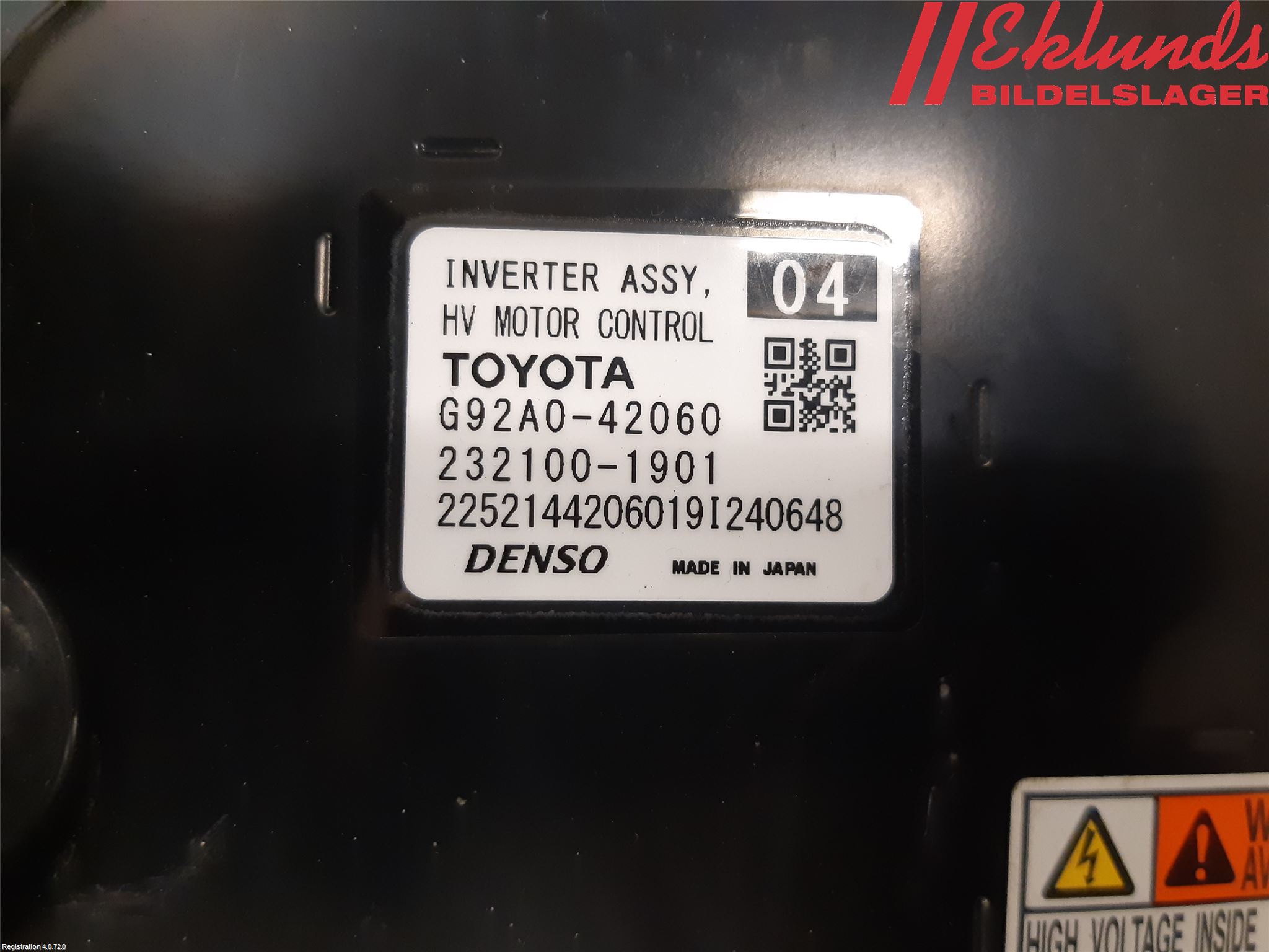 Toyota RAV4 19- Inverter Hybrid