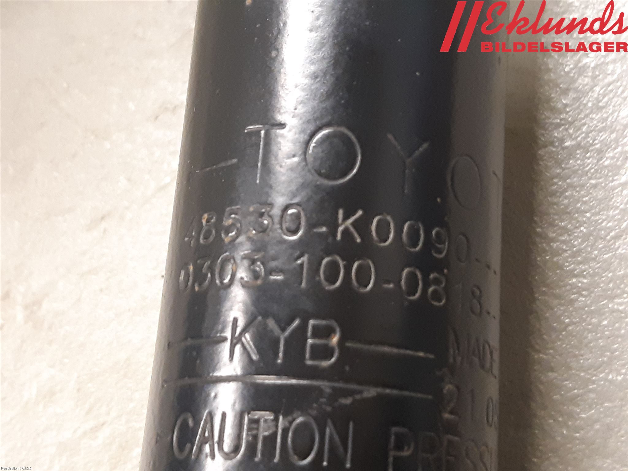 Toyota YARIS XP21 20- Stötdämpare Bak