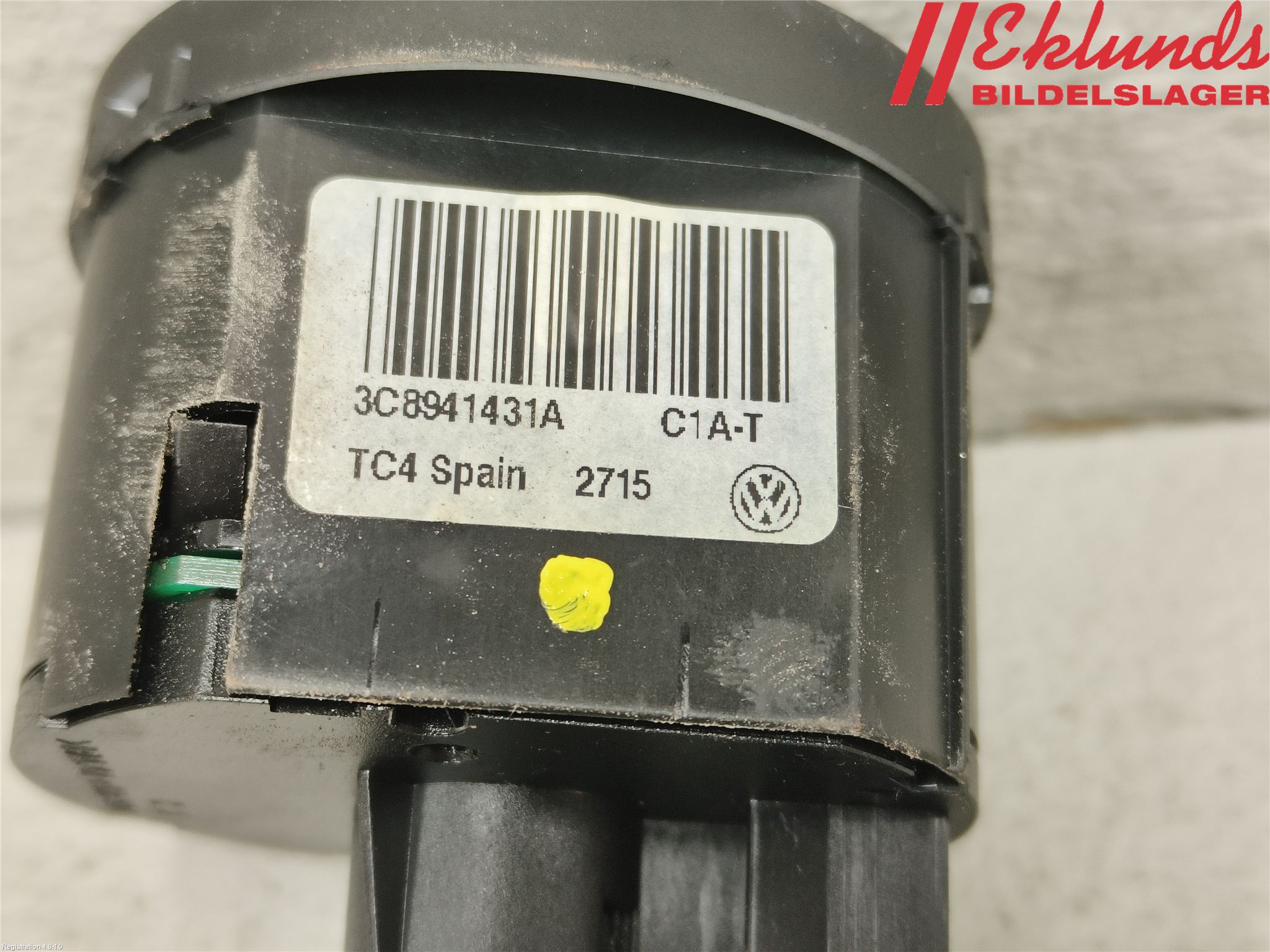 Volkswagen VW TIGUAN 07-16 Strömställare Ljus