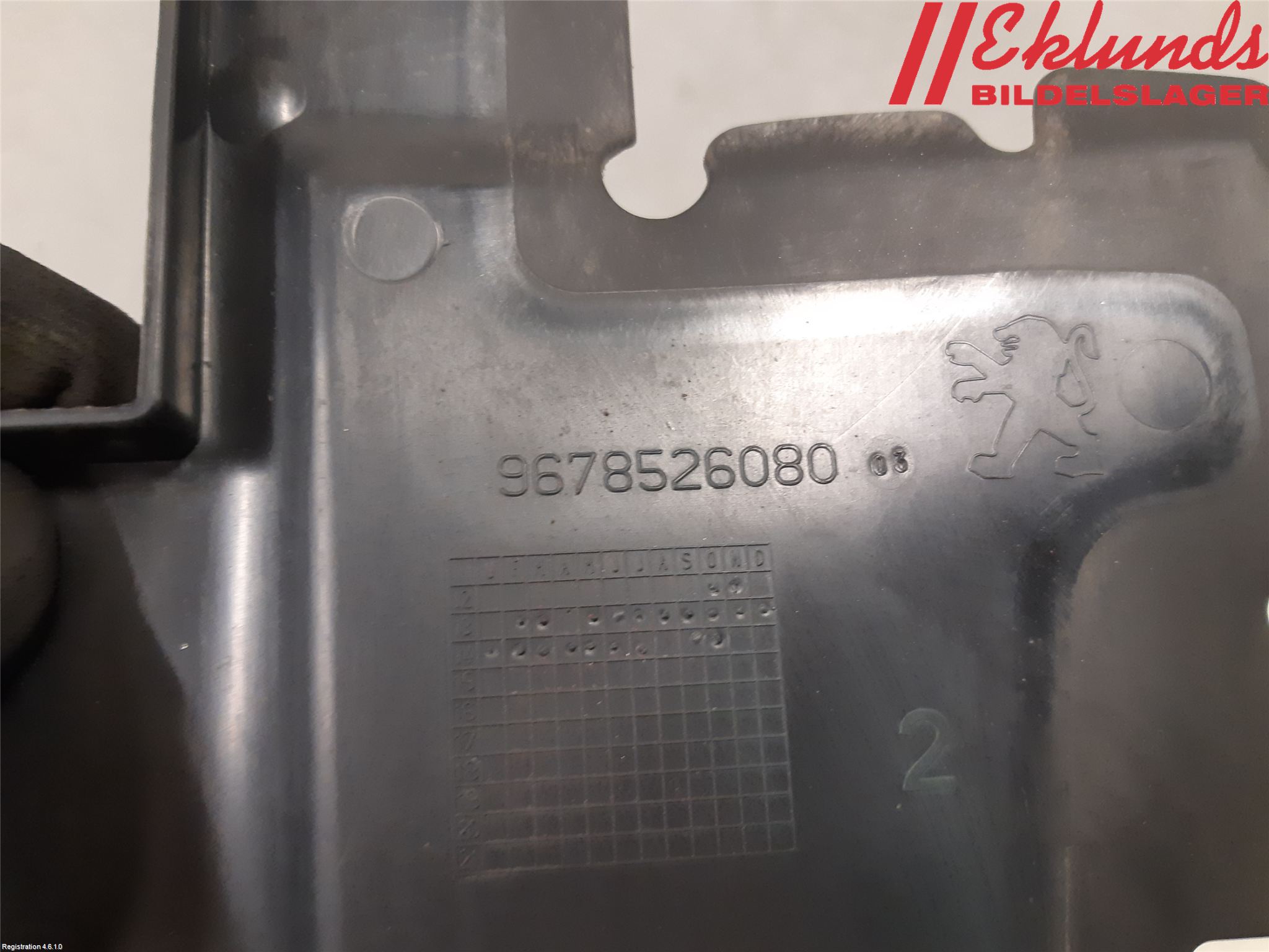 Peugeot 308 14-21 Deflektor Plåt-Plast Kylning