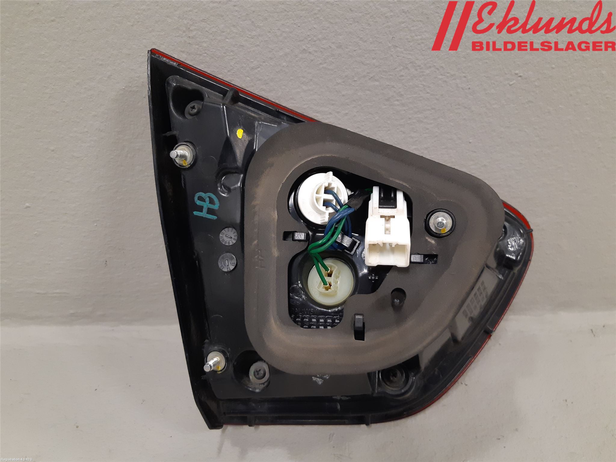 Kia RIO 12-16 Bakljus Lucka Hö