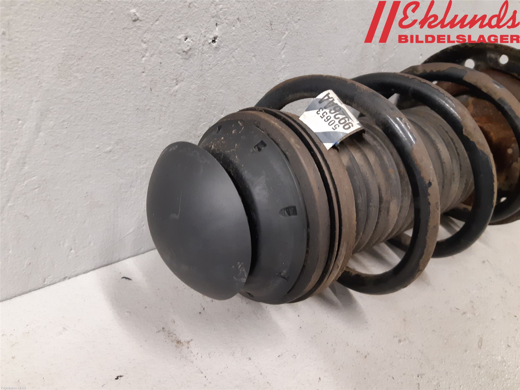 Fiat 500 07- Fjäderben Fram Vänster