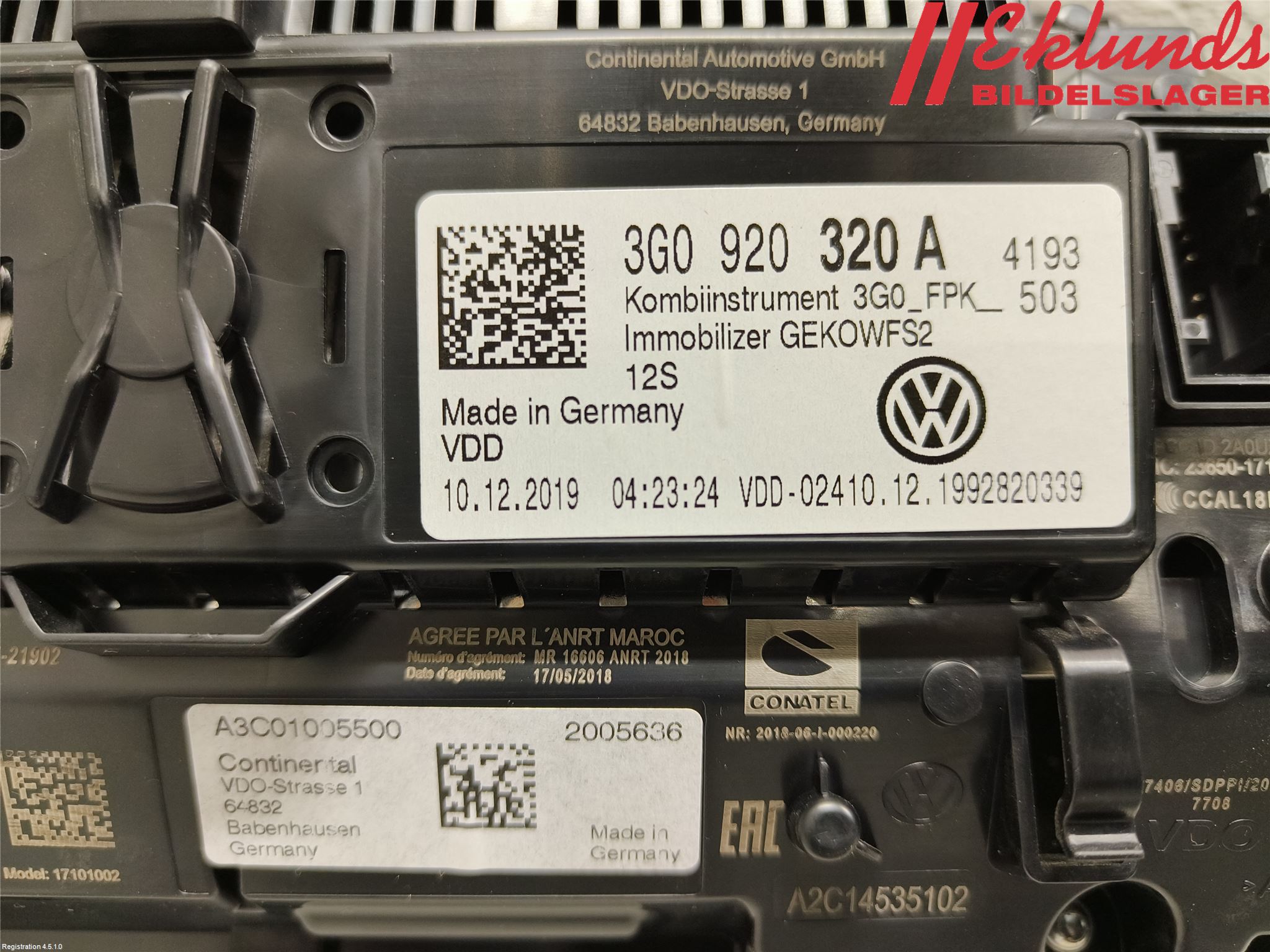 Volkswagen VW PASSAT 20-24 Instrument Komb