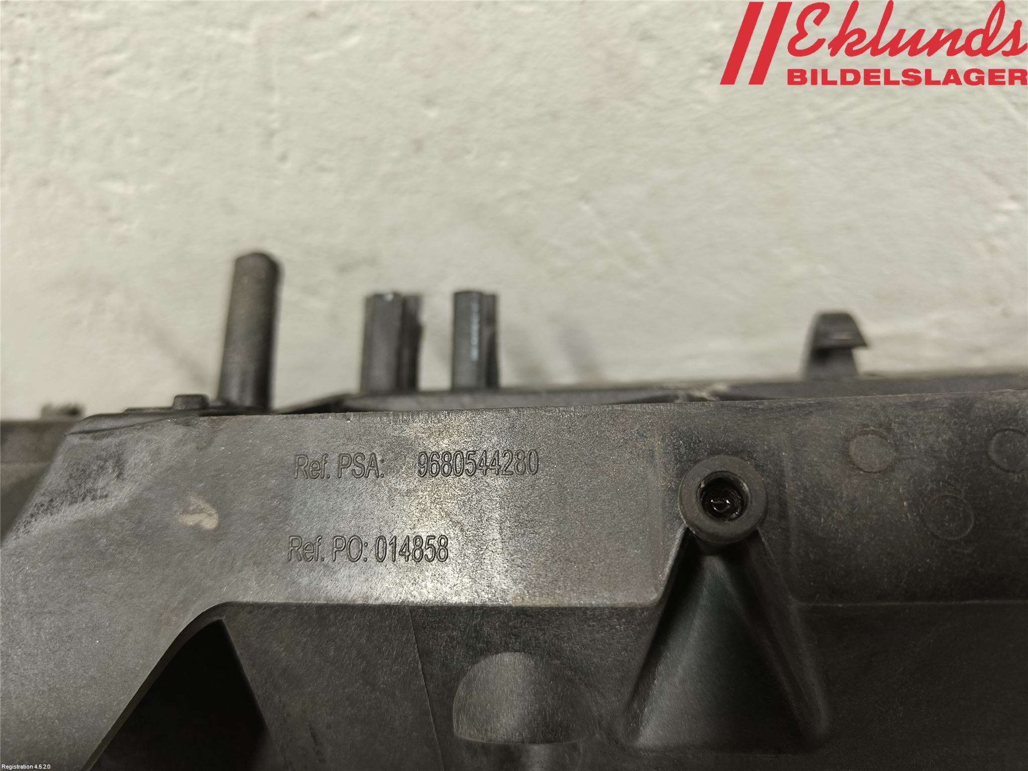 Citroen BERLINGO 08-18 Frontplåt