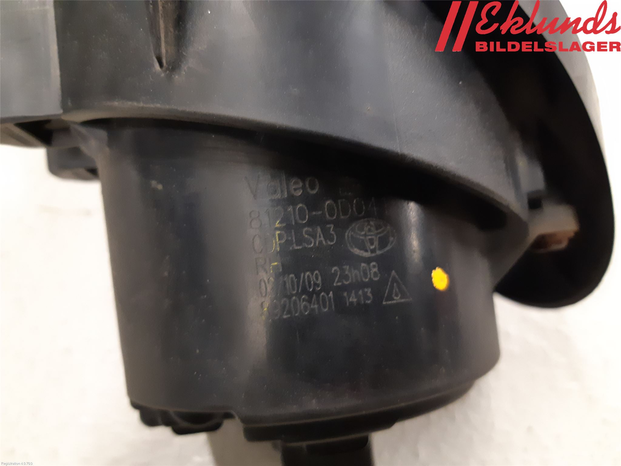 Toyota AVENSIS 09-15 Dimljus-Varselljus Fram