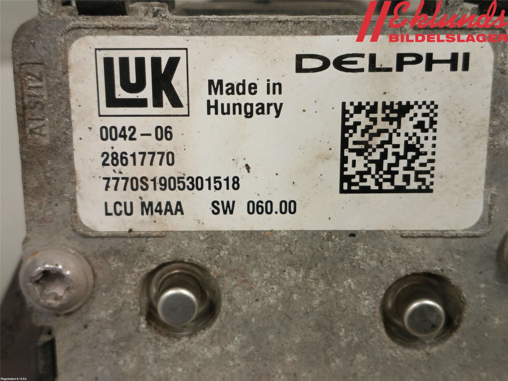 Kia NIRO (DE) 17-22 Kopplingscylinder Slav
