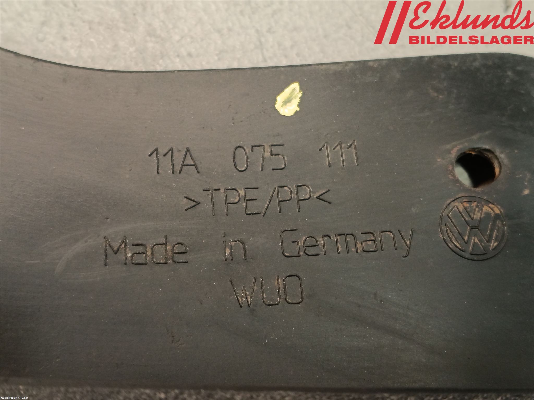 Volkswagen VW ID.4 21- Stänkskydd