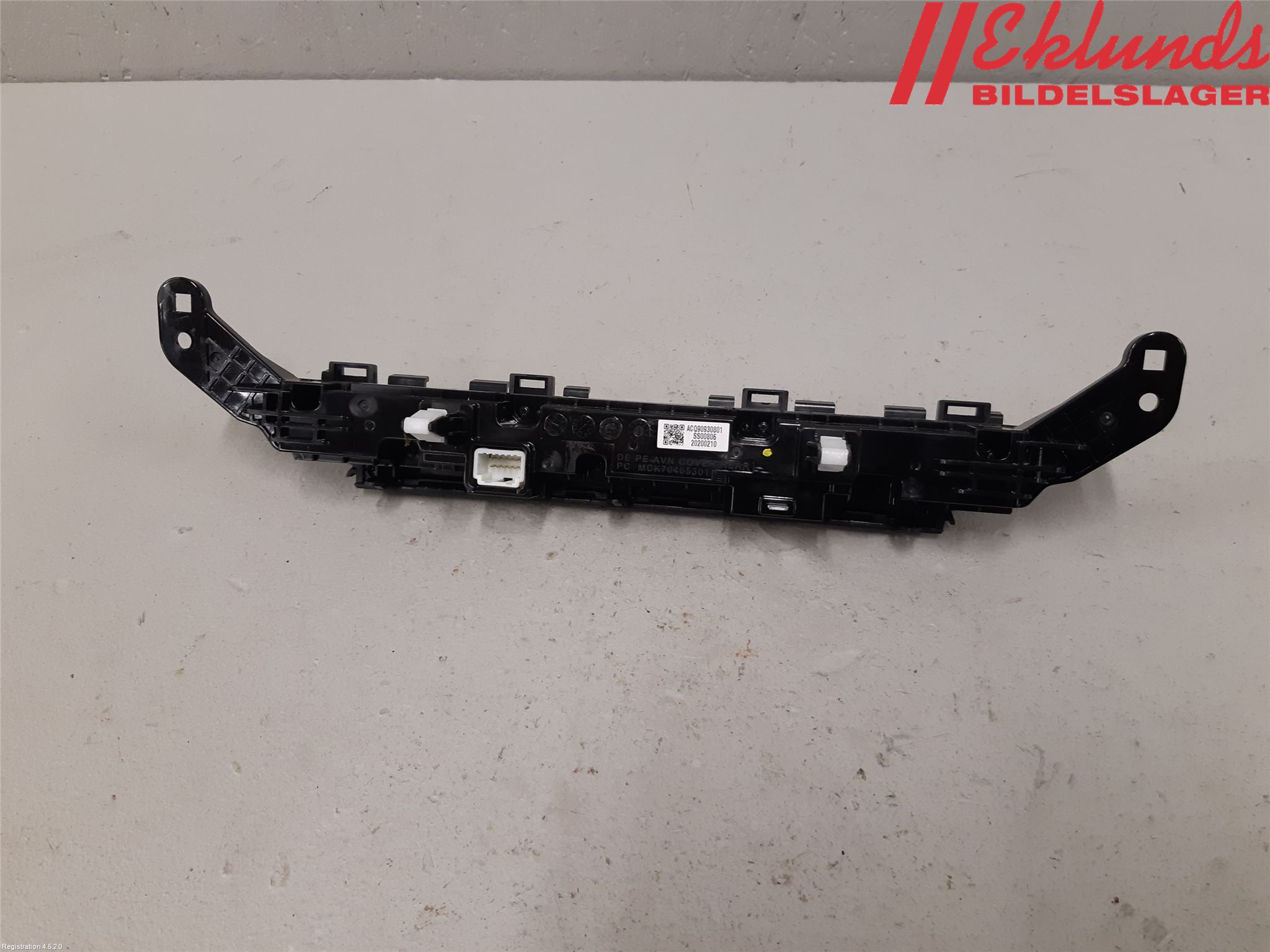 Kia NIRO (DE) 17-22 Cd Radio - Multimediapanel
