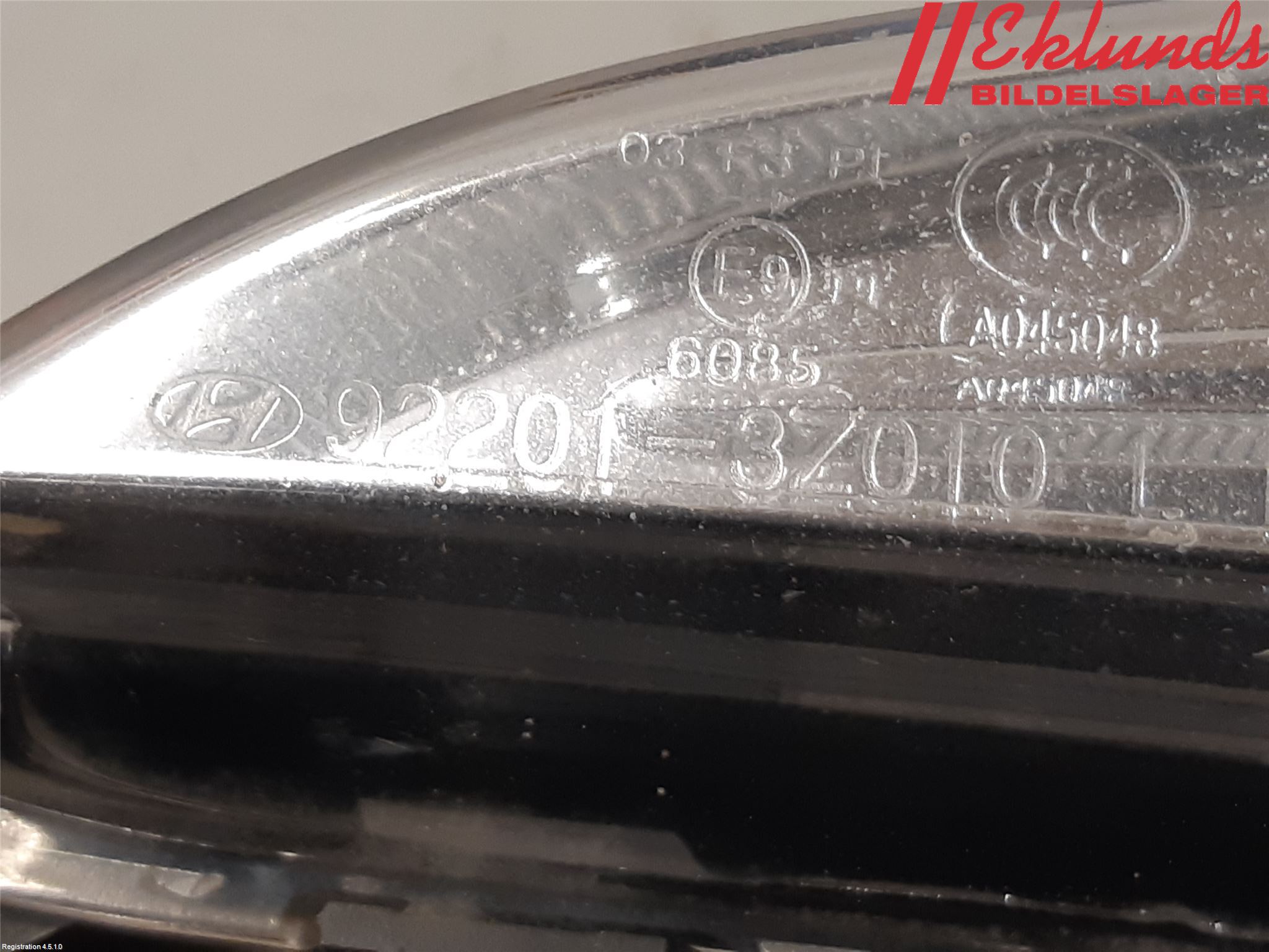 Hyundai i40 08-15 Dimljus-Varselljus Fram