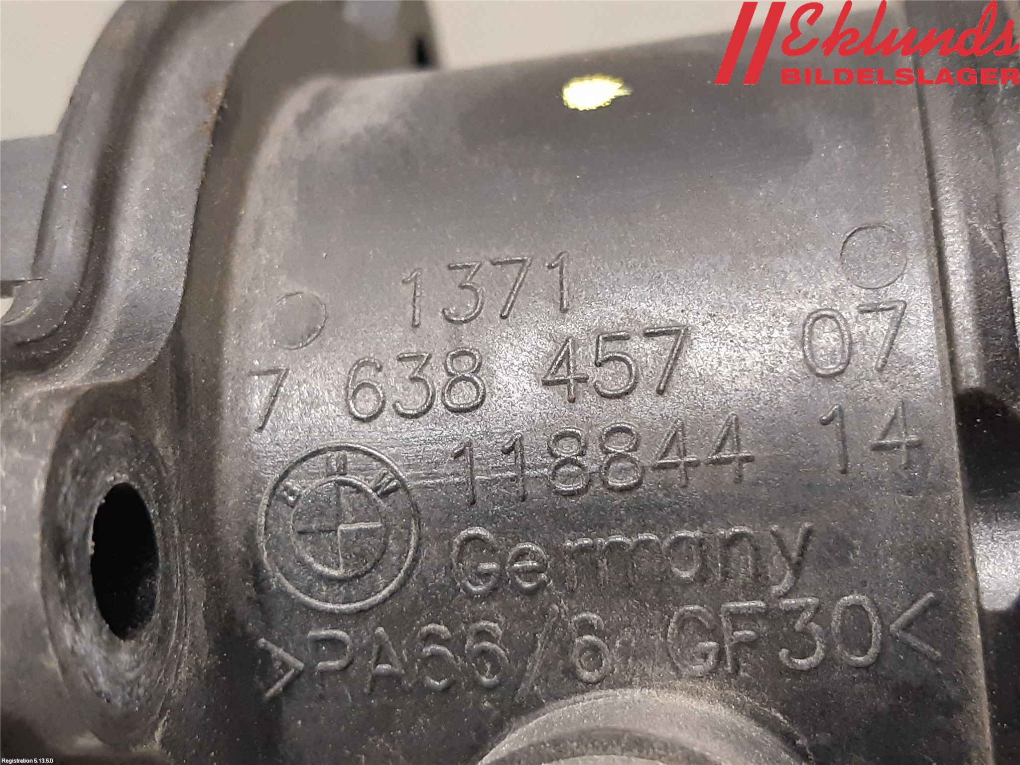 BMW 1 F20/F21 11-19 Laddluft-Intercoolerrör
