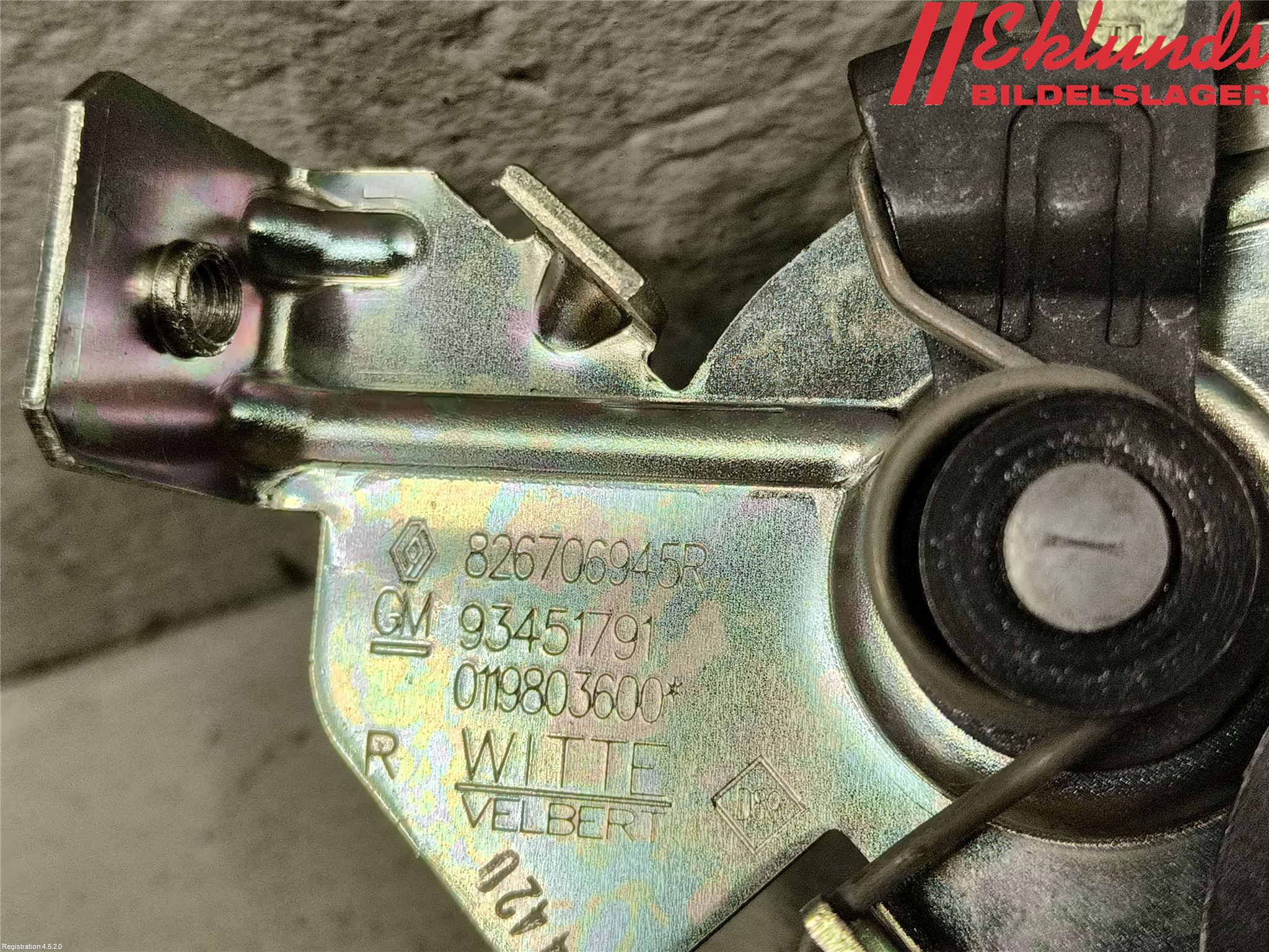 Renault TRAFIC/E-TECH 15- Dörrhandtag Inre Hö