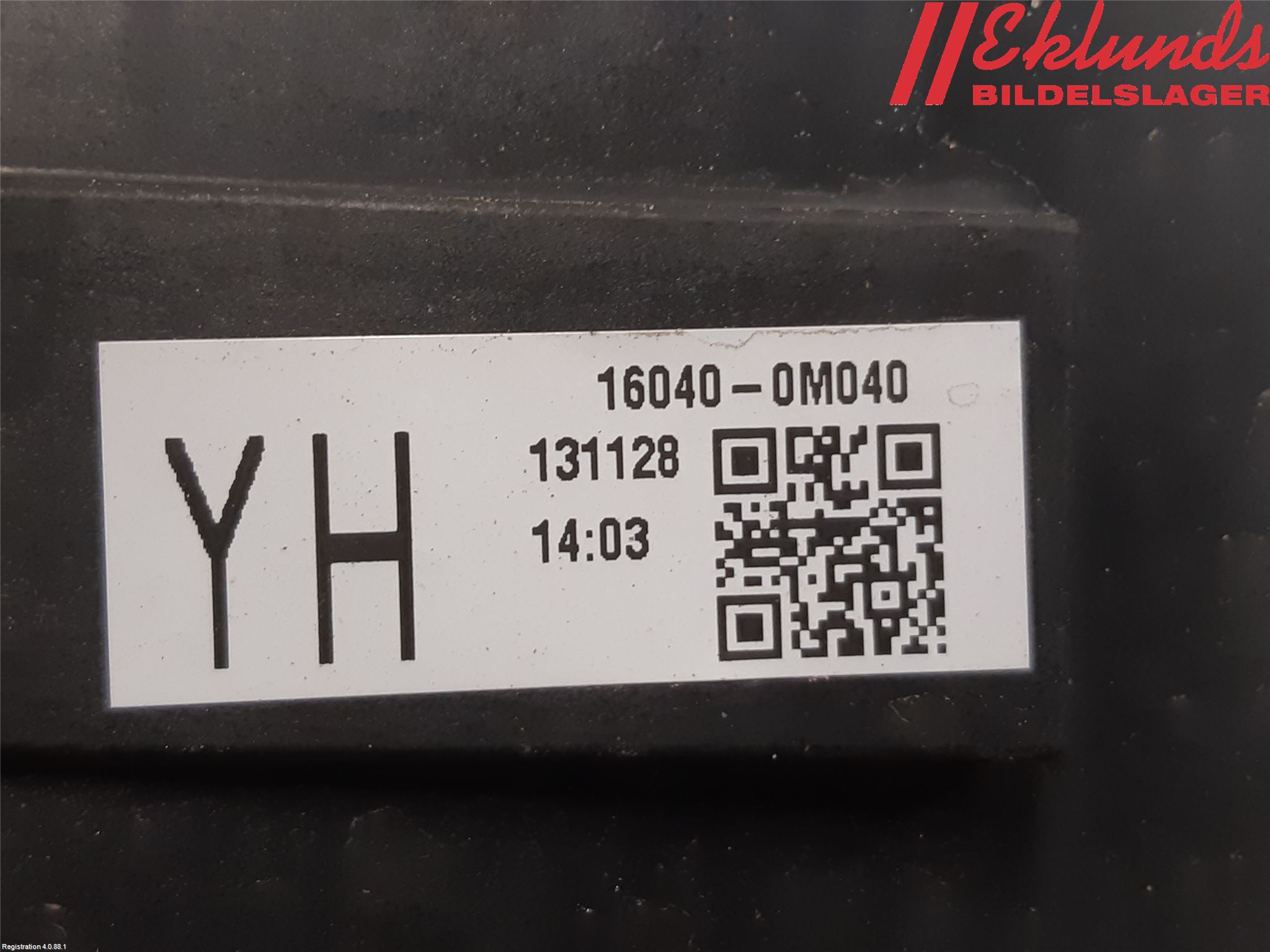 Toyota YARIS XP130 12-14 Kylfläkt El