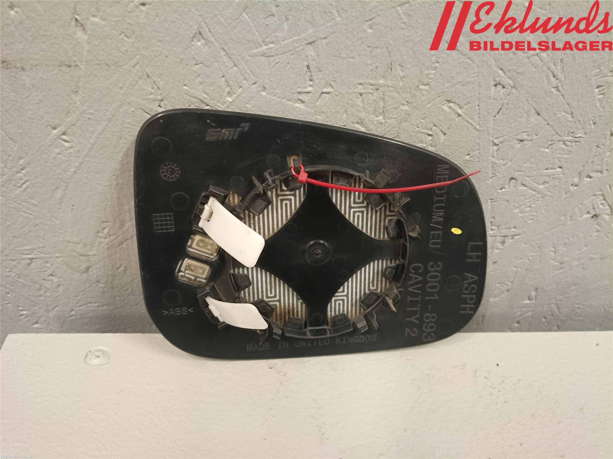 Volvo V60 11-13 Spegelglas Vä