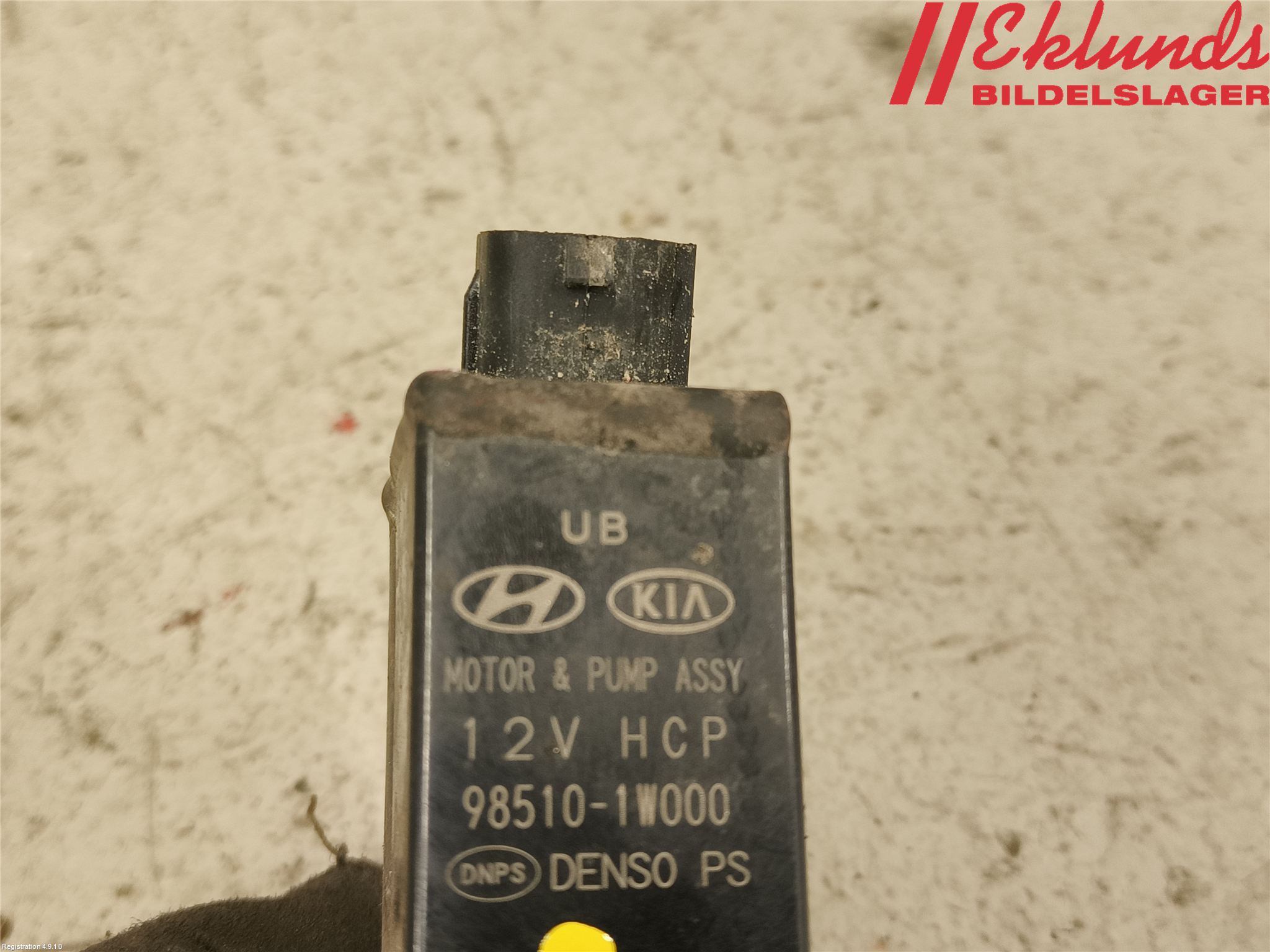 Hyundai i20 PB 09-14 Spolarpump Vindruta