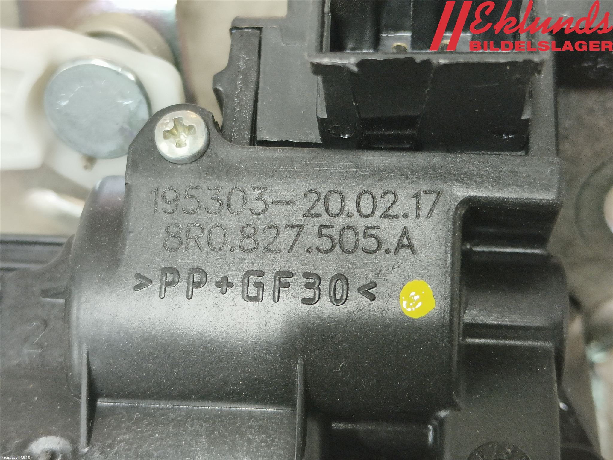 Audi A3/S3 8V 13-20 Låskista Baklucka