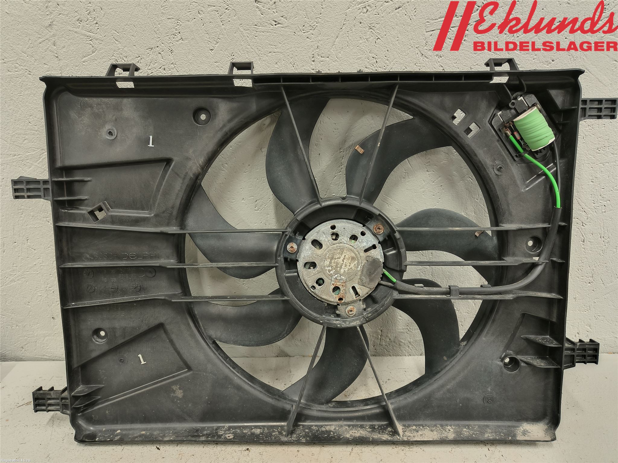 Opel ASTRA J 10-15 Kylfläkt El