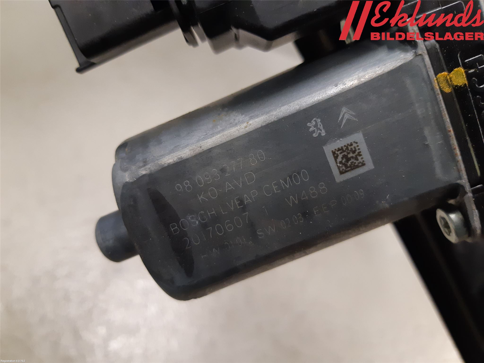 Citroen JUMPY/E-JUMPY 16- Fönsterhiss El Kompl